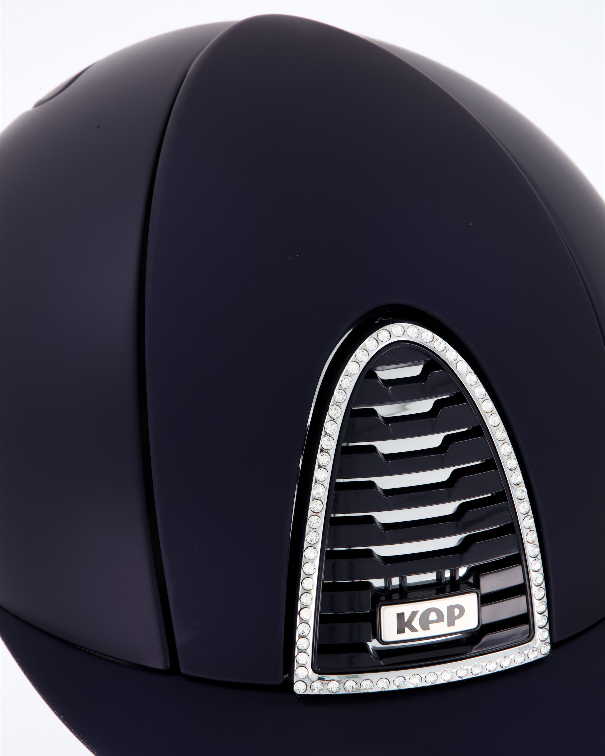 Reithelm Cromo 2.0 Textile mit Swarovski Chrome