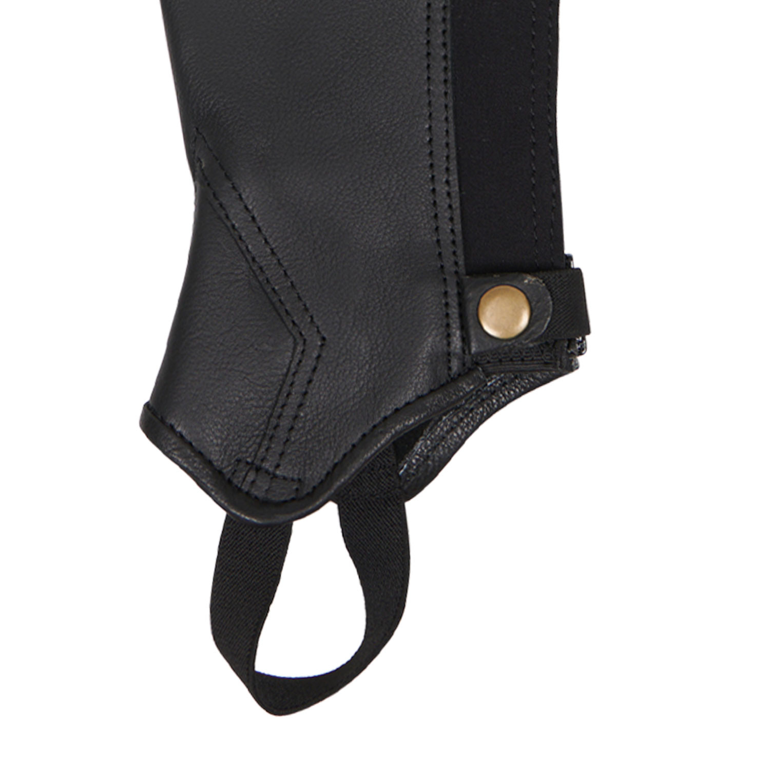 Unisex-Stiefeletten aus weichem Leder mit Reißverschluss hinten