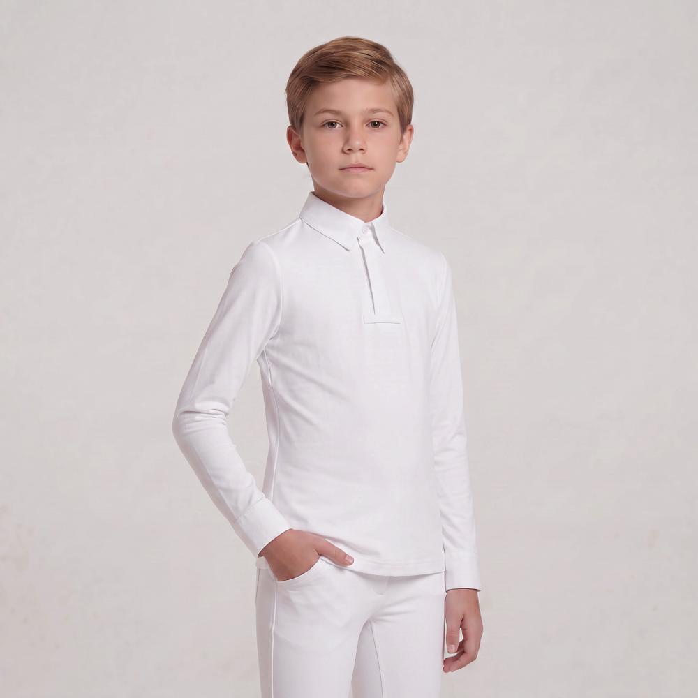 Turniershirt Classic Jungen langarm