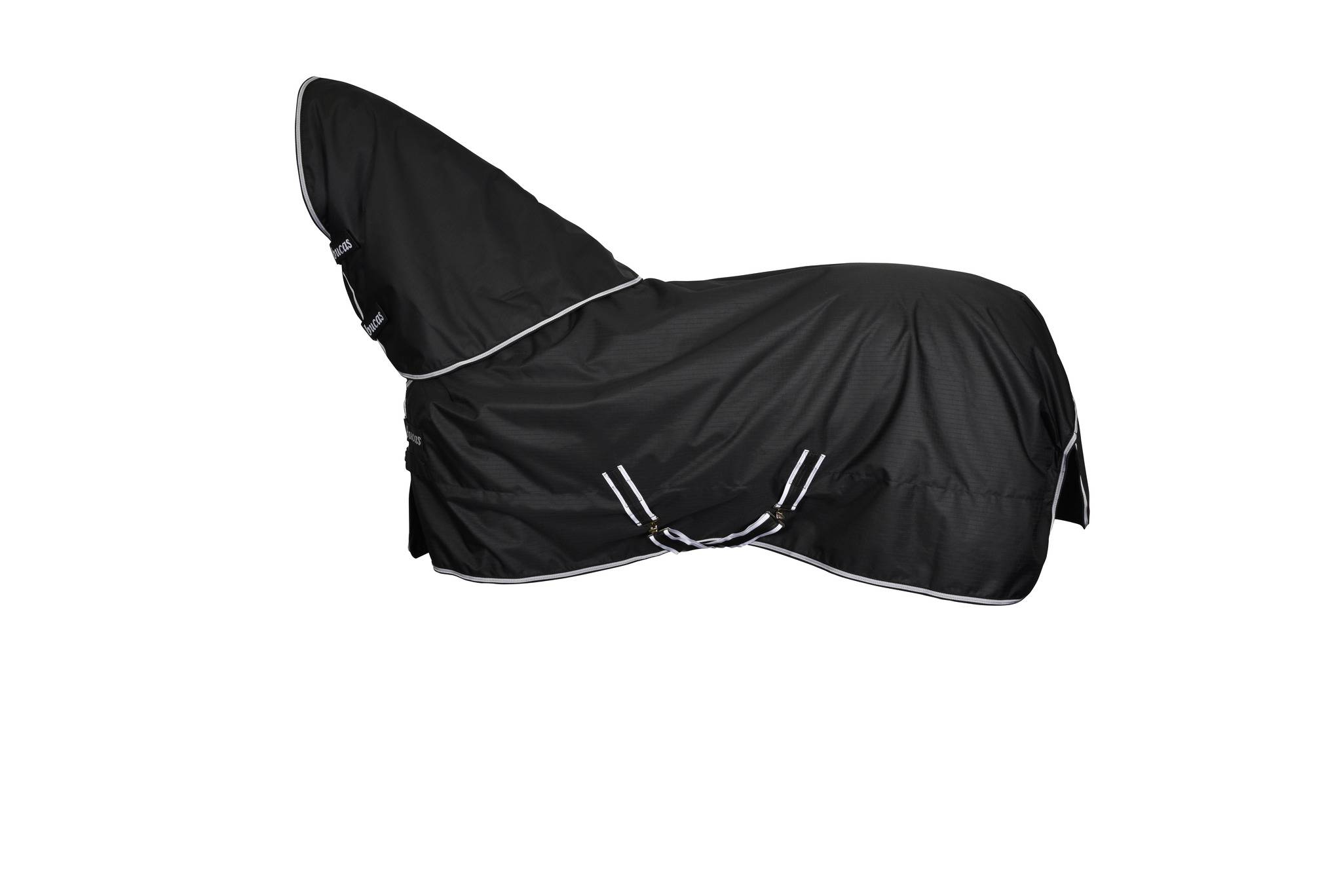 Outdoordecke Trot Turnout 50 g in Black/white