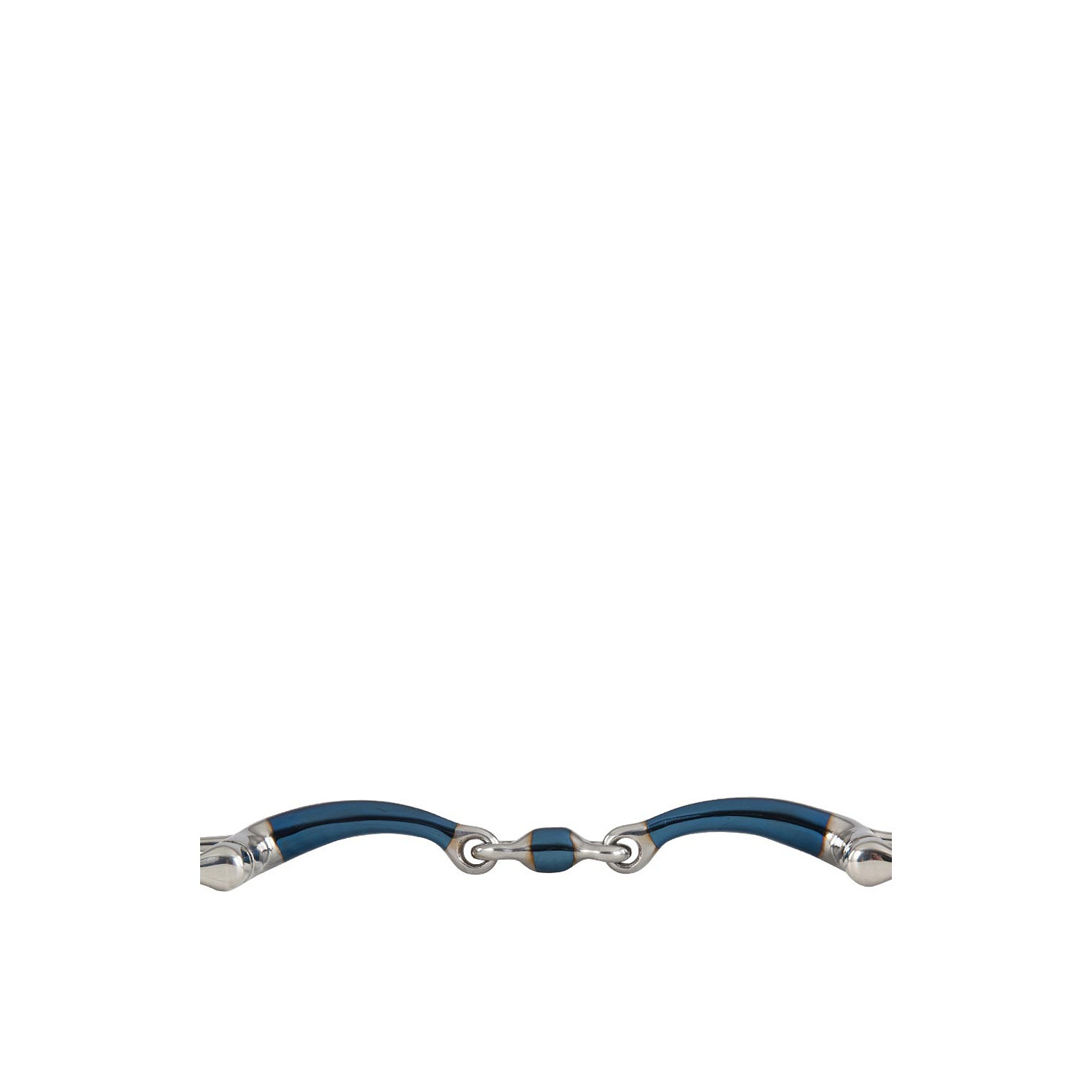 doppelt gebrochene D-Ring-Trense Sweet Iron 14 mm