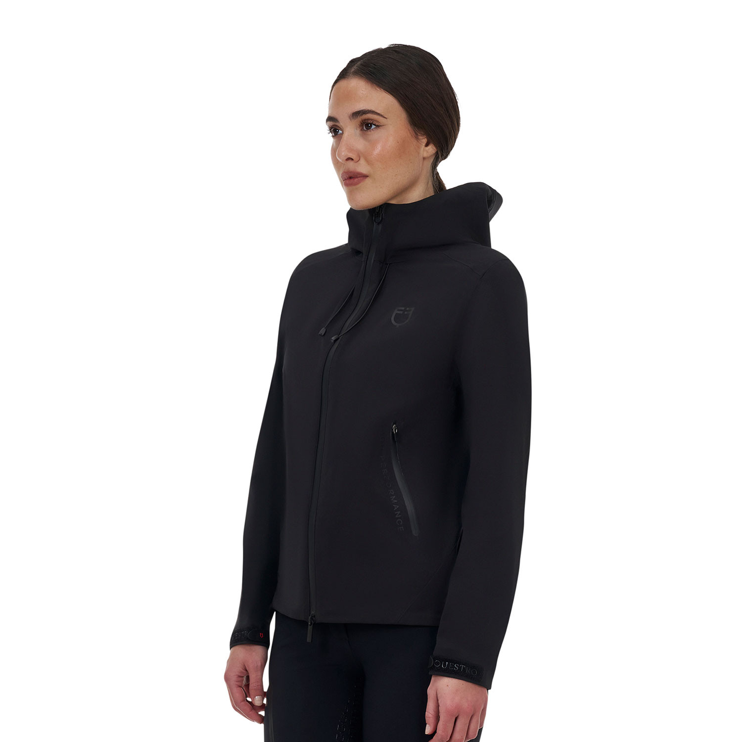 Wasserdichte Damen-Softshelljacke mit Reißverschluss