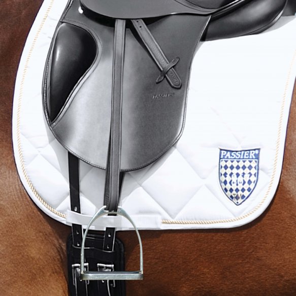 Stirrup leathers Velvet Touch with nylon inlay