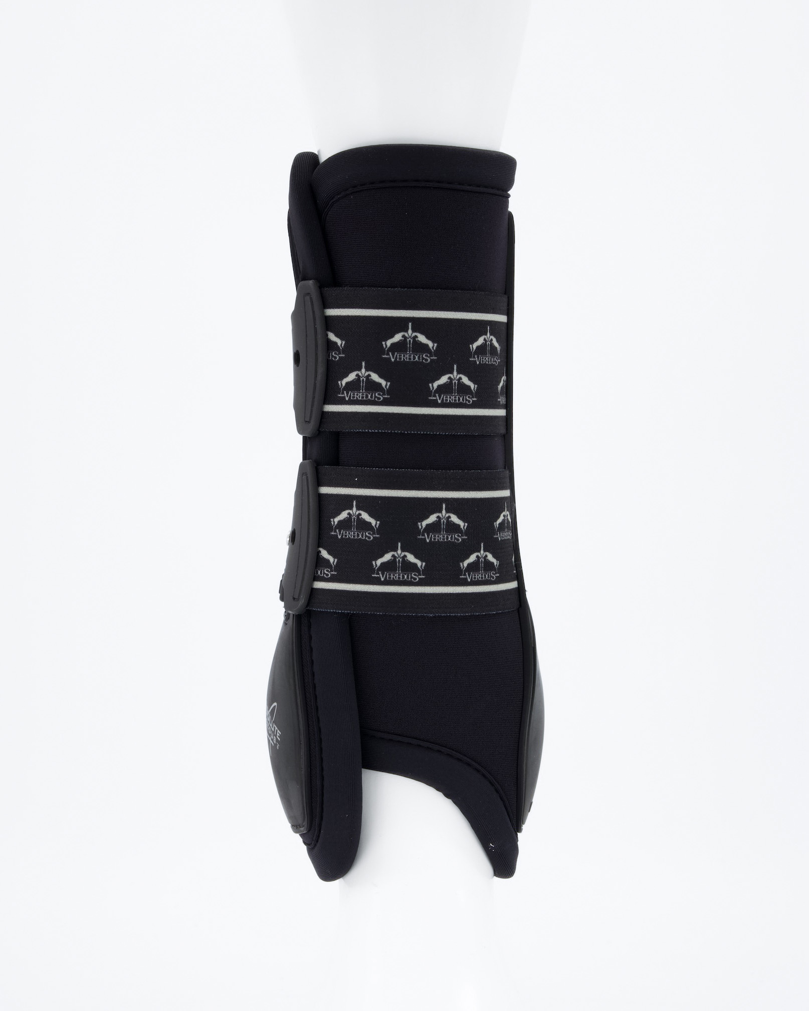 Dressurgamaschen Absolute Isabell Werth für Vorne Elastic in schwarz