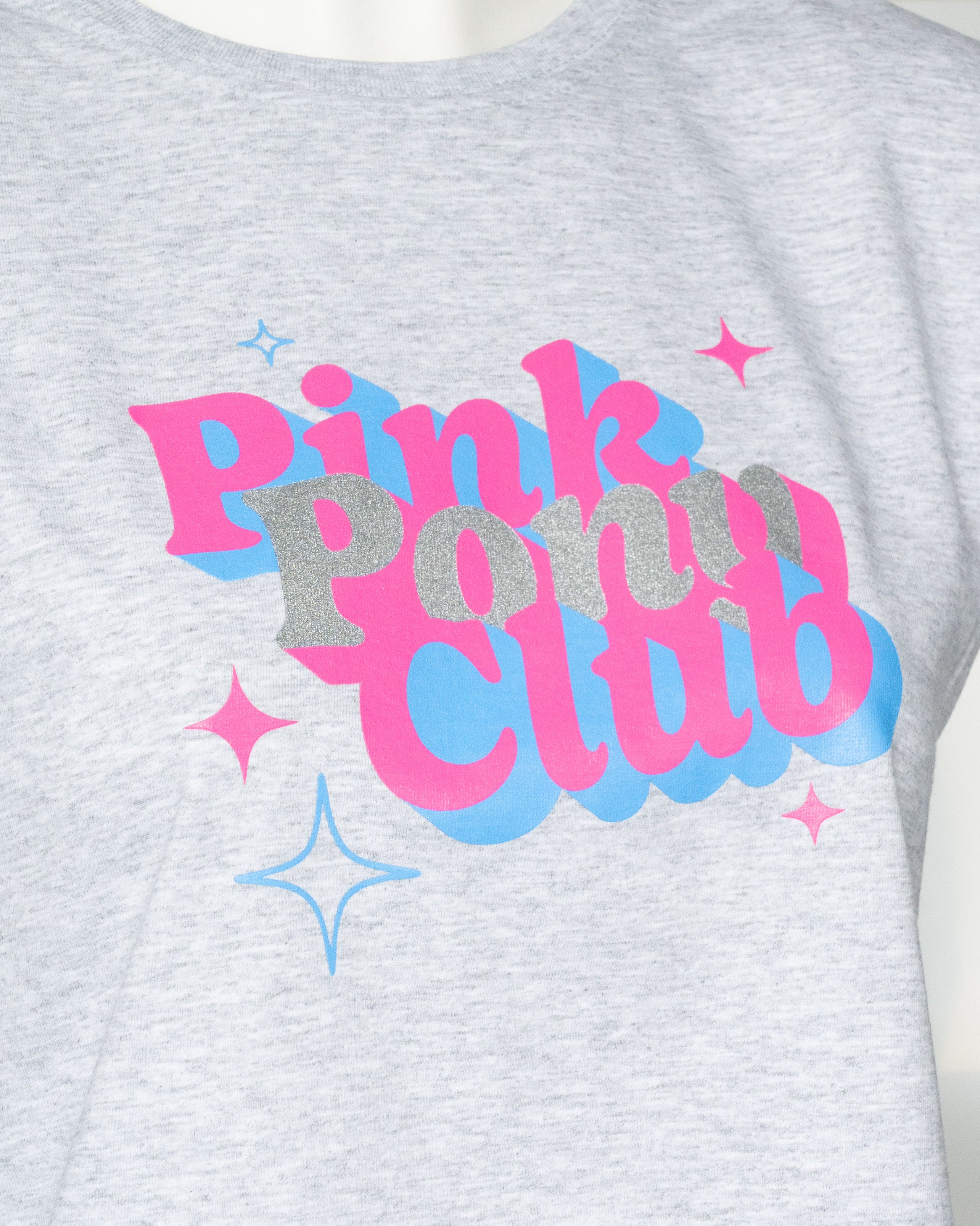 T-Shirt Kinder pink pony