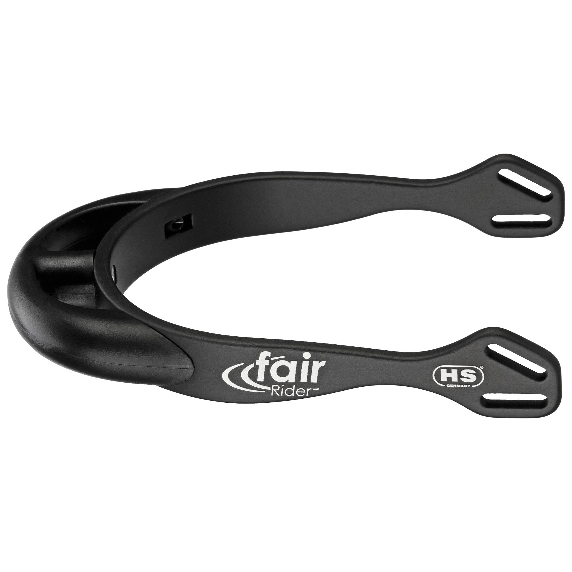 Spurs Fairrider aluminium, 20 mm, thick rounded