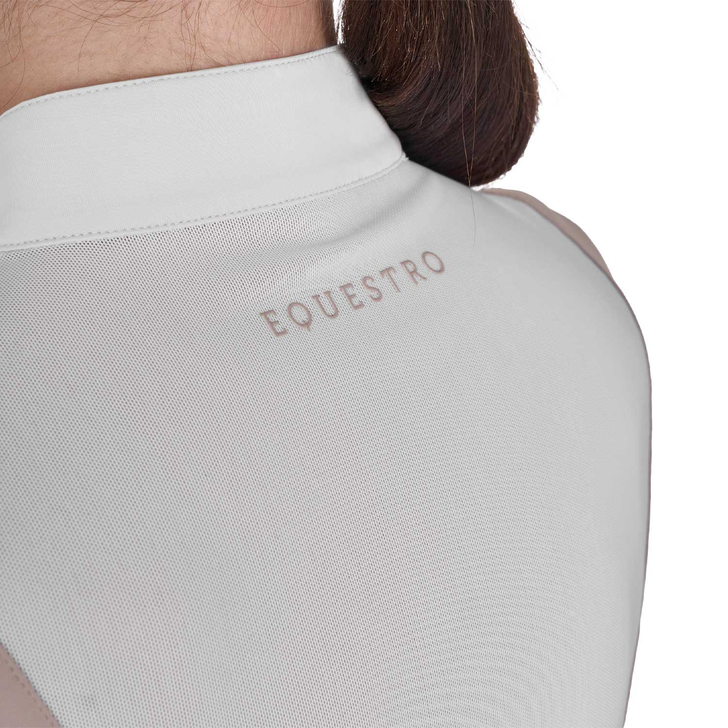 Damen-Trainingspolo mit Mesh-Einsätzen