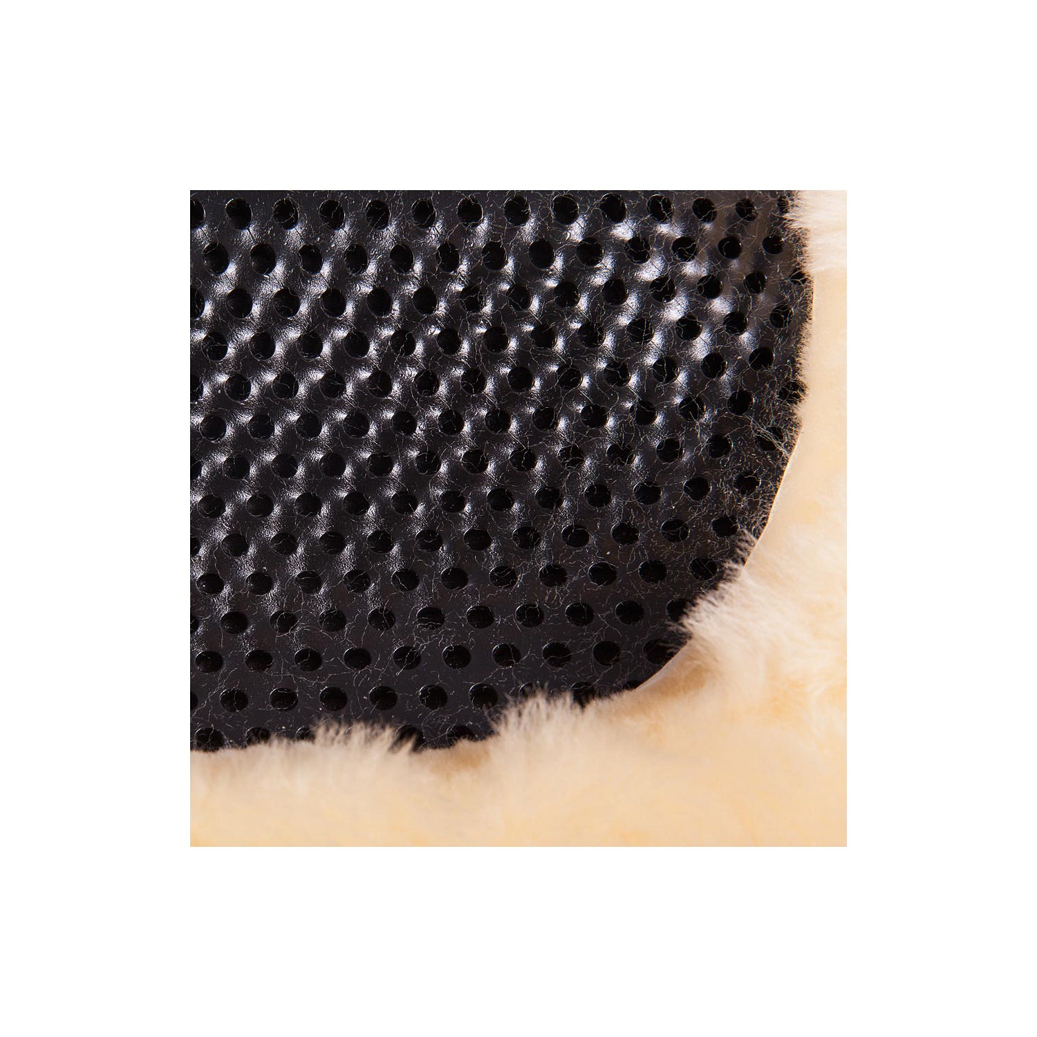 Soft-Gel-Pad Dri-Lex Sheepskin in schwarz