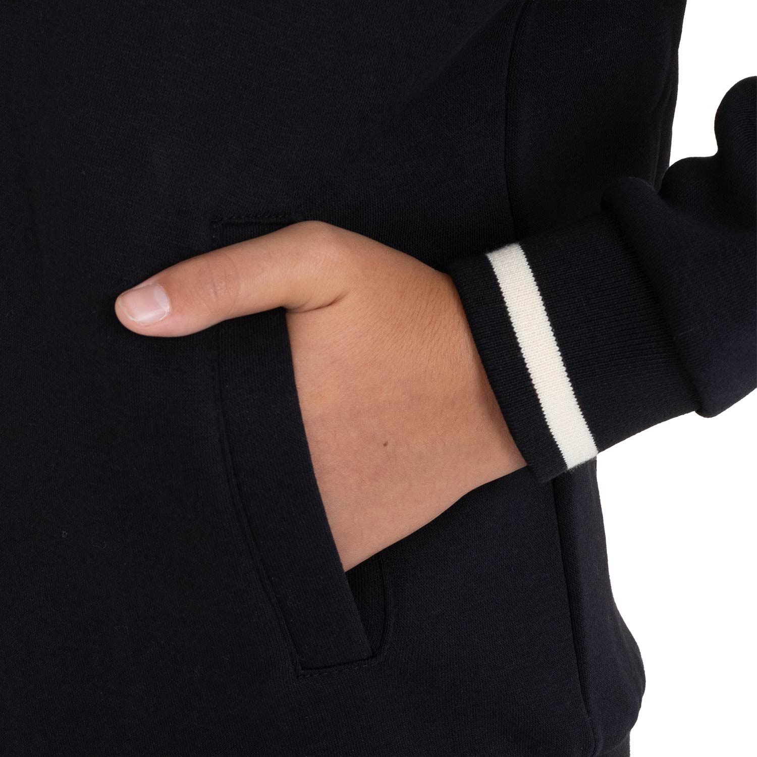 Unisex-Kinder-Hoodie mit Frontreißverschluss