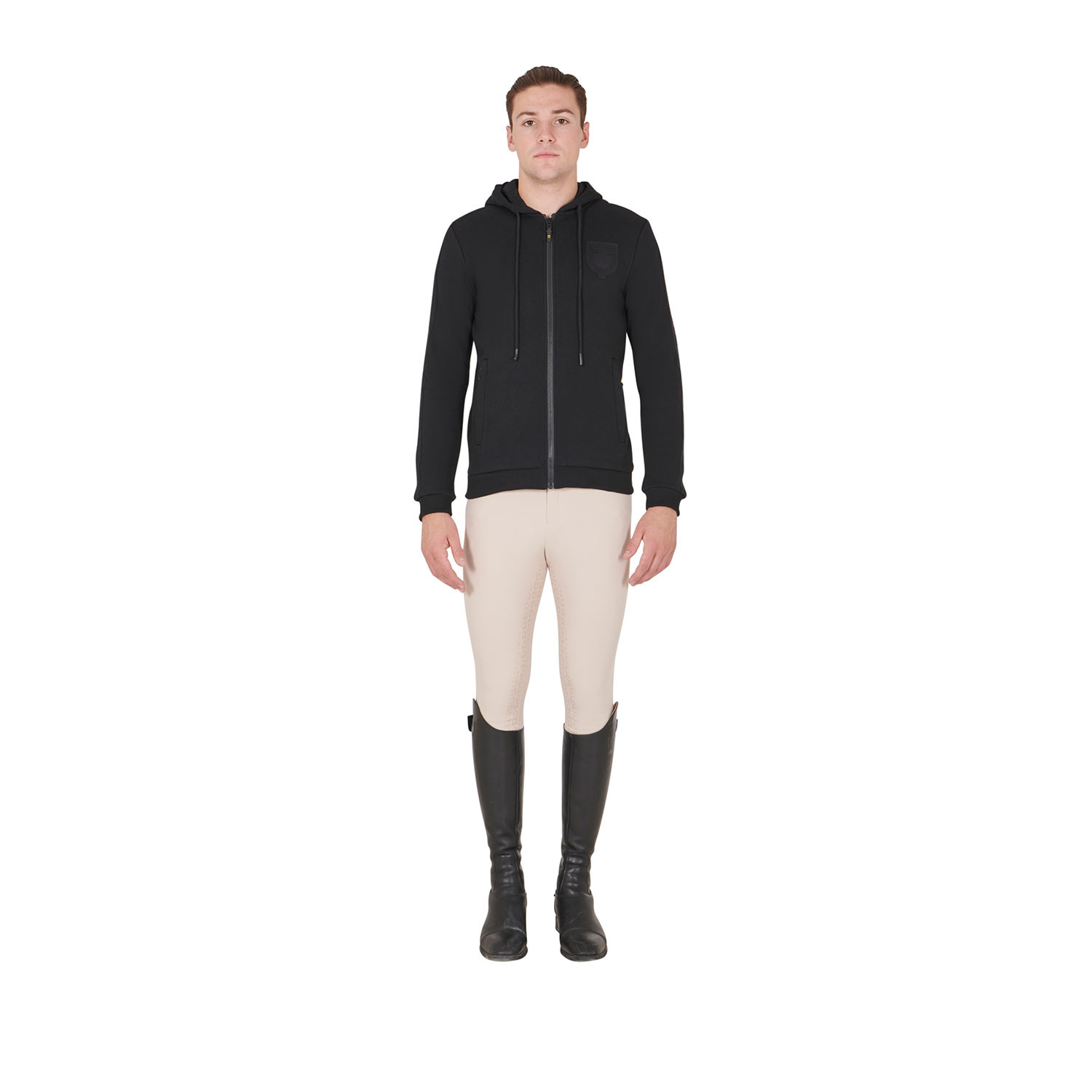 Kapuzen-Sweatshirt für Herren mit Fleece-Innenseite
