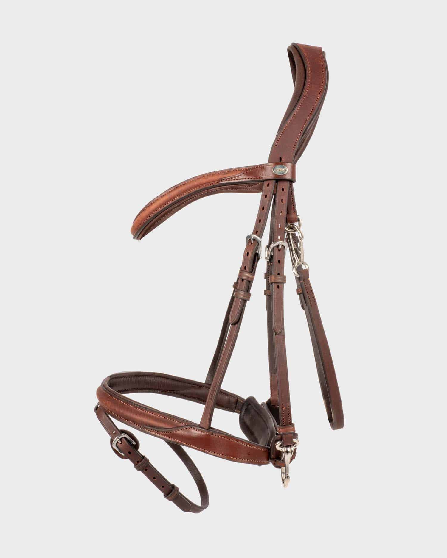 Snaffle oiled leather "Everyday" close-comb.
