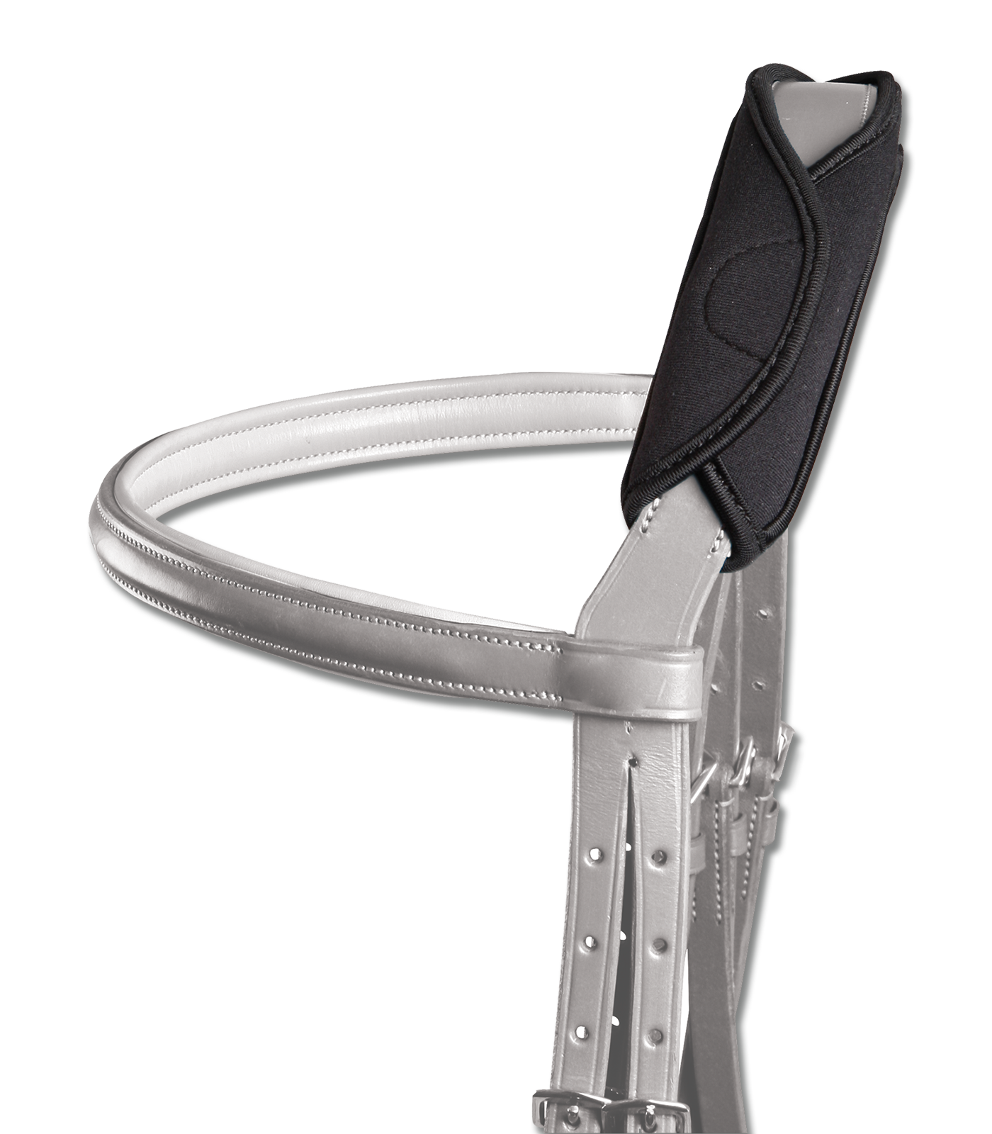 Gel Genickschutz, schwarz, 28 cm