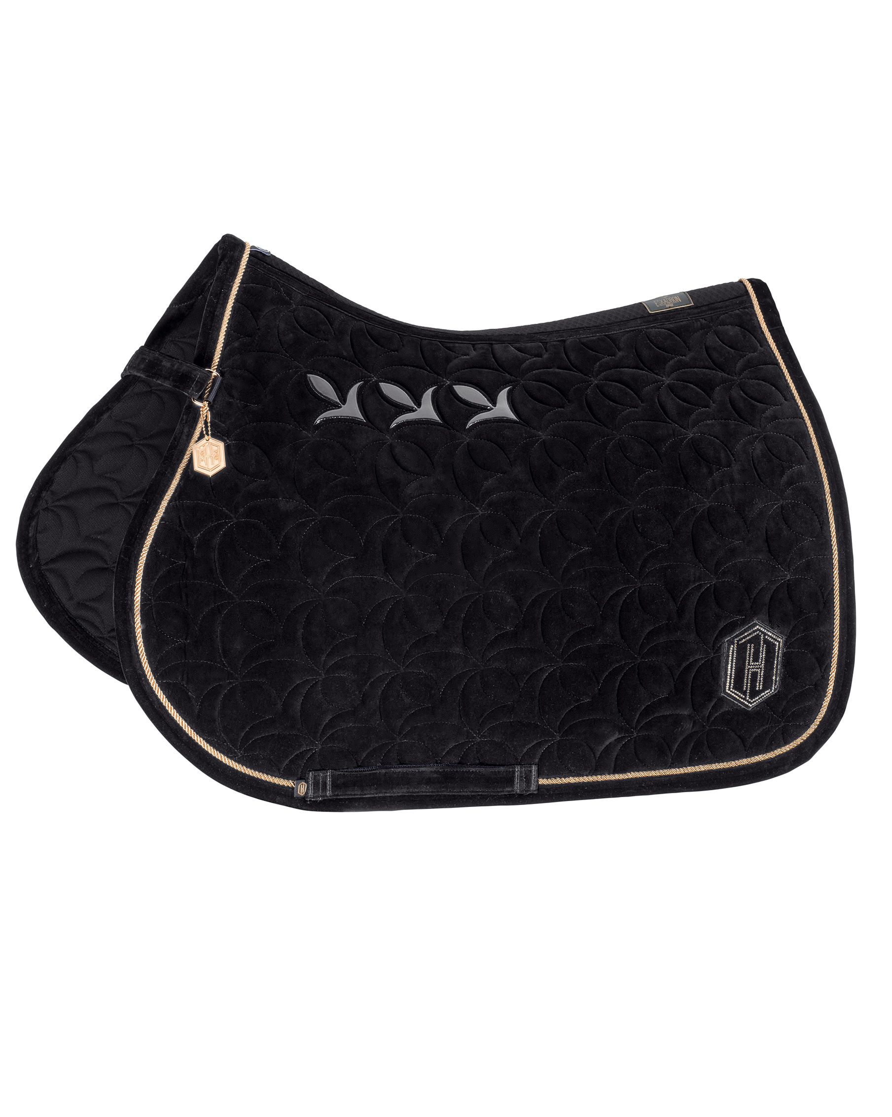 Saddle pad Heritage Velour Emblem
