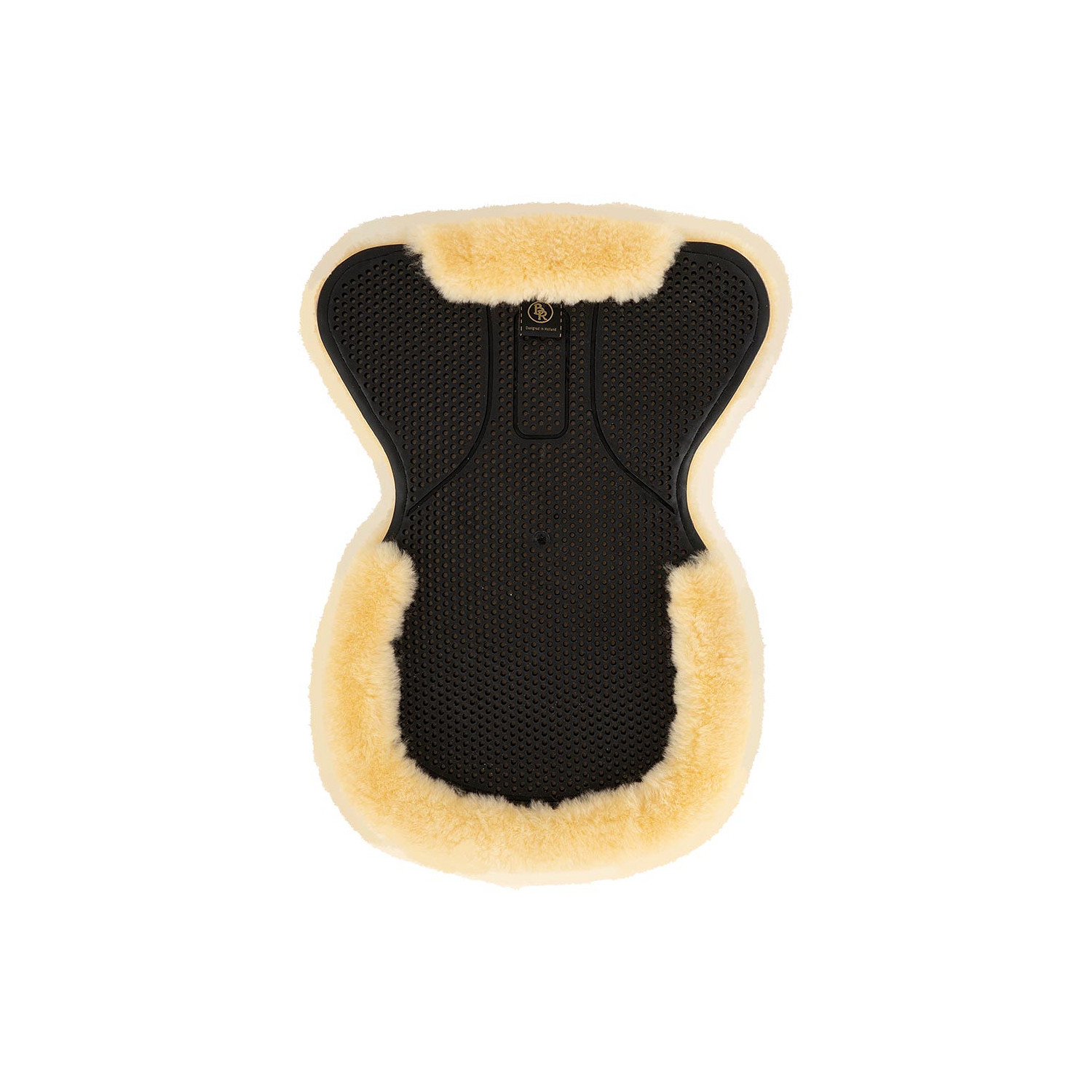 Gel-Pad Iconha Sheepskin in schwarz/natur
