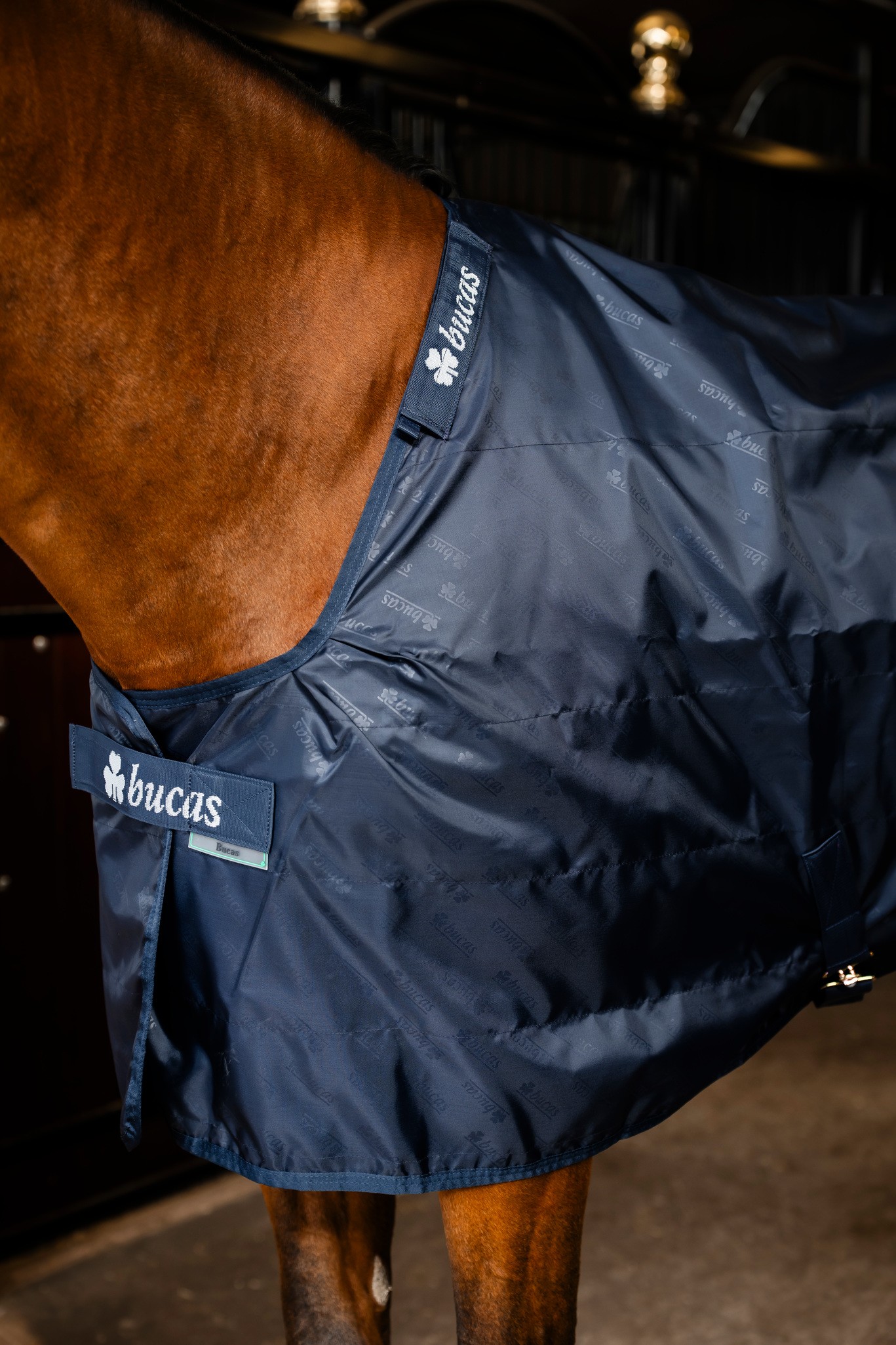 Stalldecke Stable Sheet in Navy/Navy