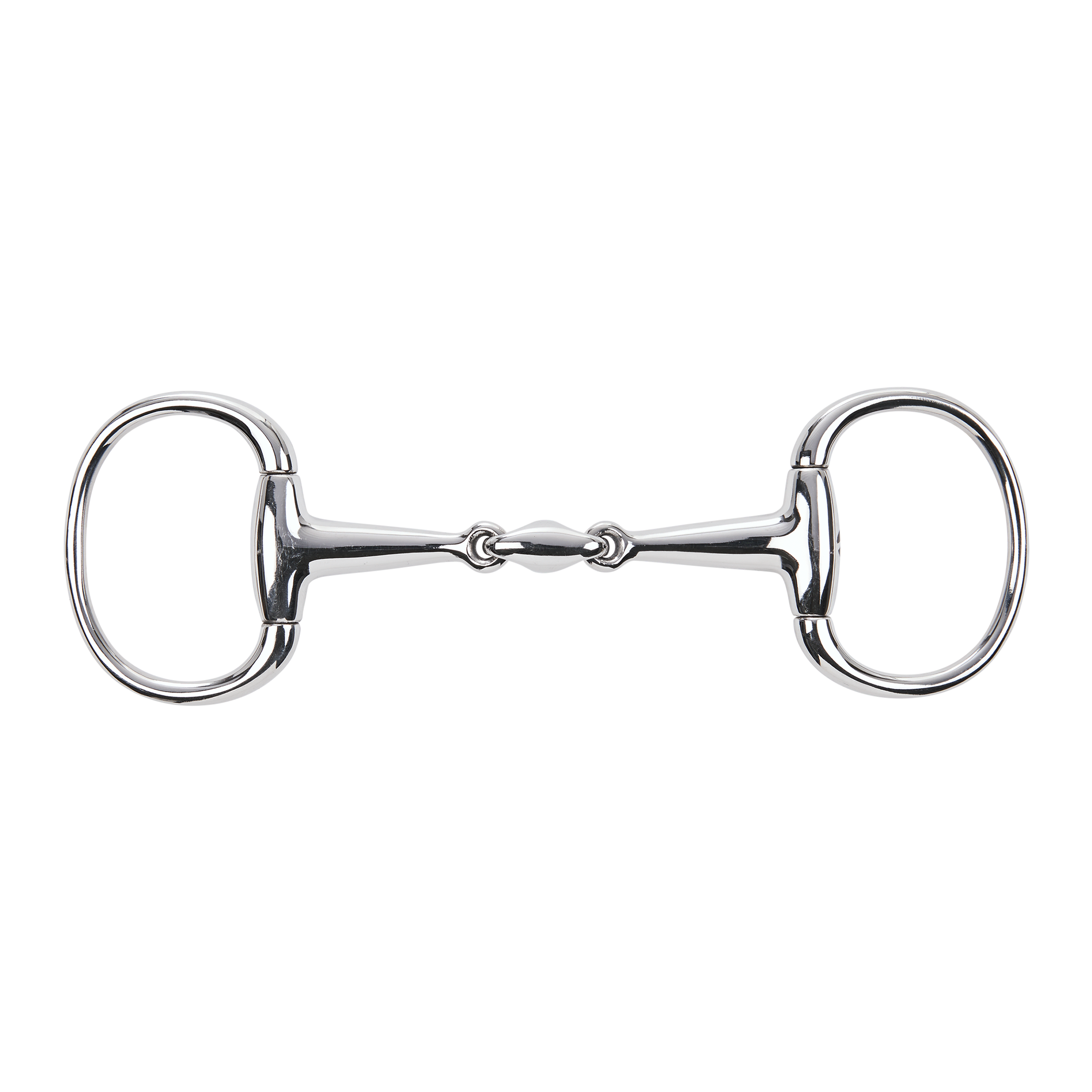Mors à olives acier inox, double brisure