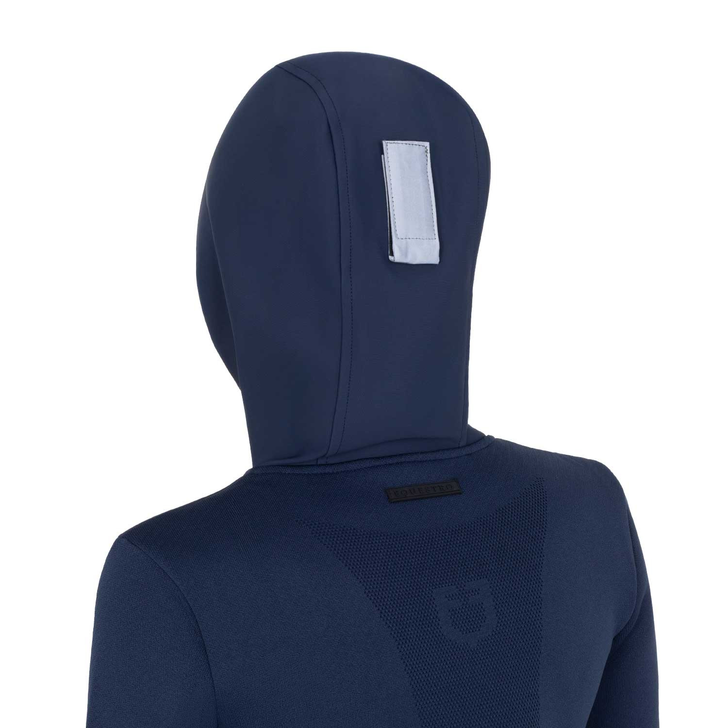 Technisches Kapuzensweatshirt für Damen mit Micro-Mesh-Einsätzen