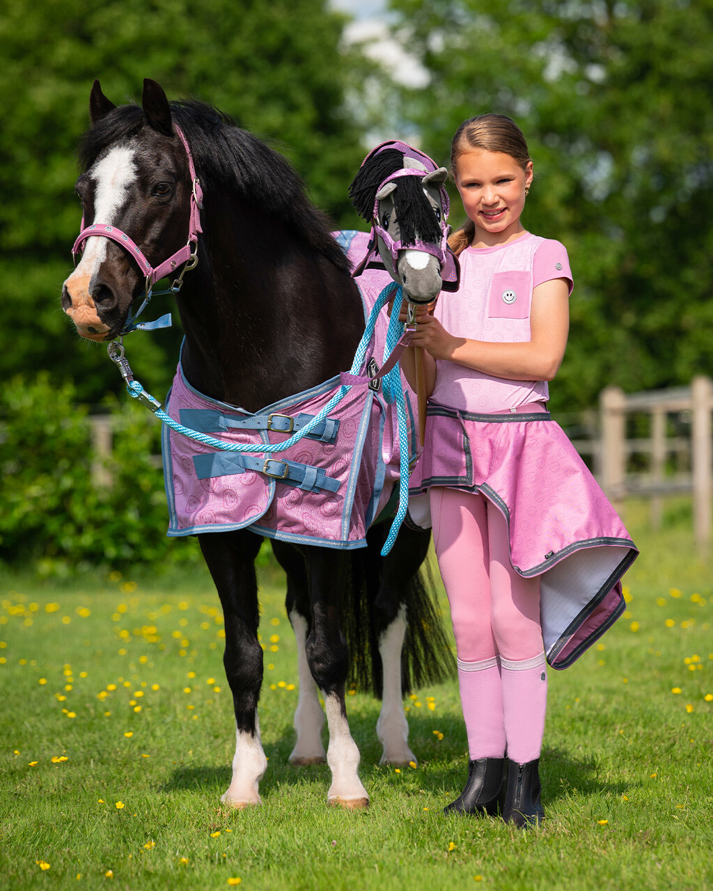 Ausreitdecke Hobby horse Collection