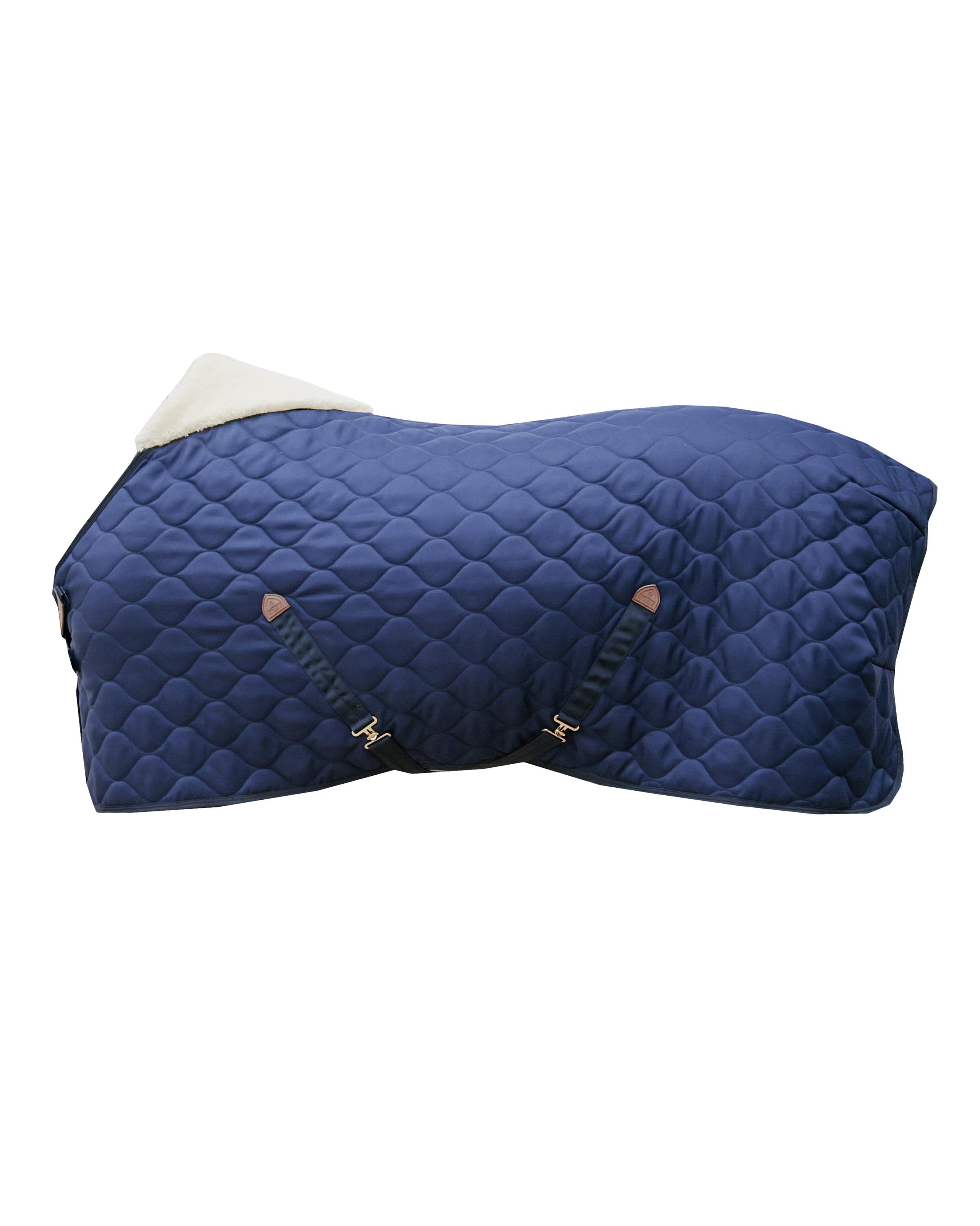 Comfort stable rug in navy