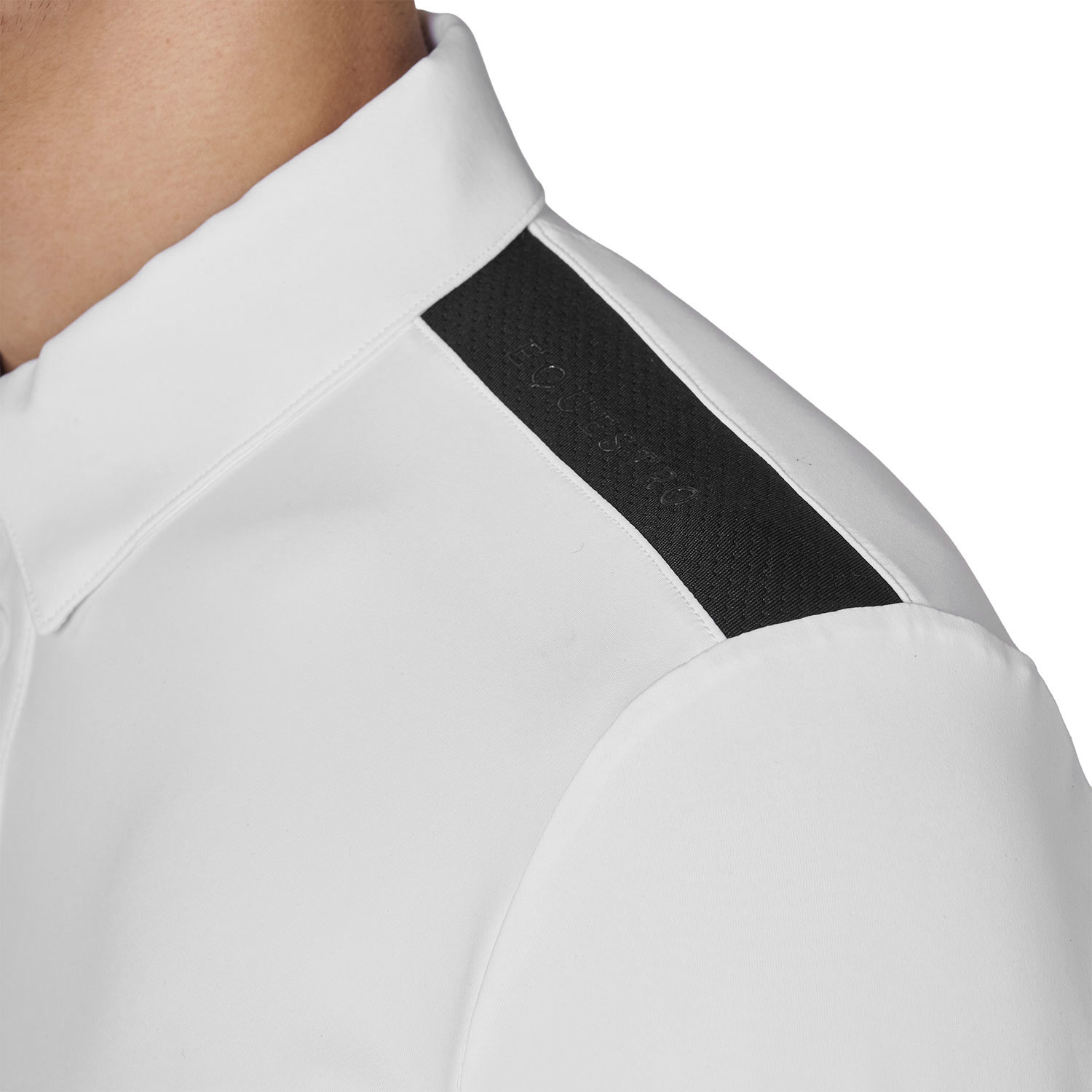 Langarm-Turnierpolo für Herren mit Mesh-Einsätzen