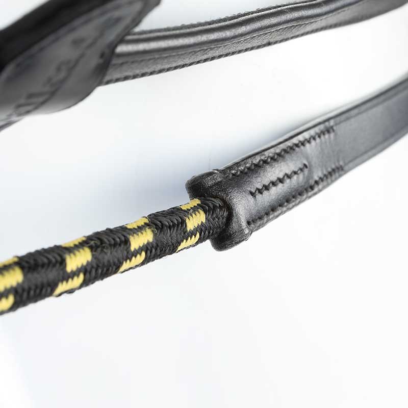Leather draw reins - 16mm