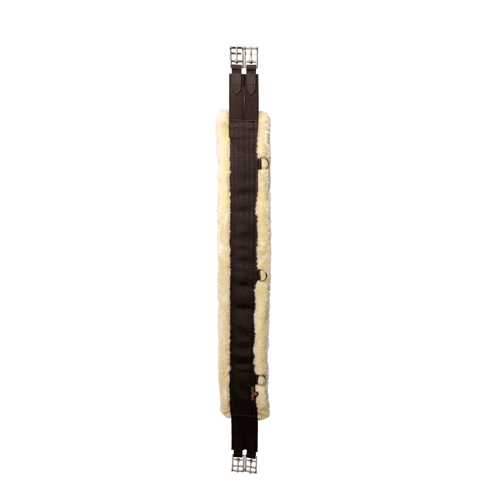Saddle girth lambskin