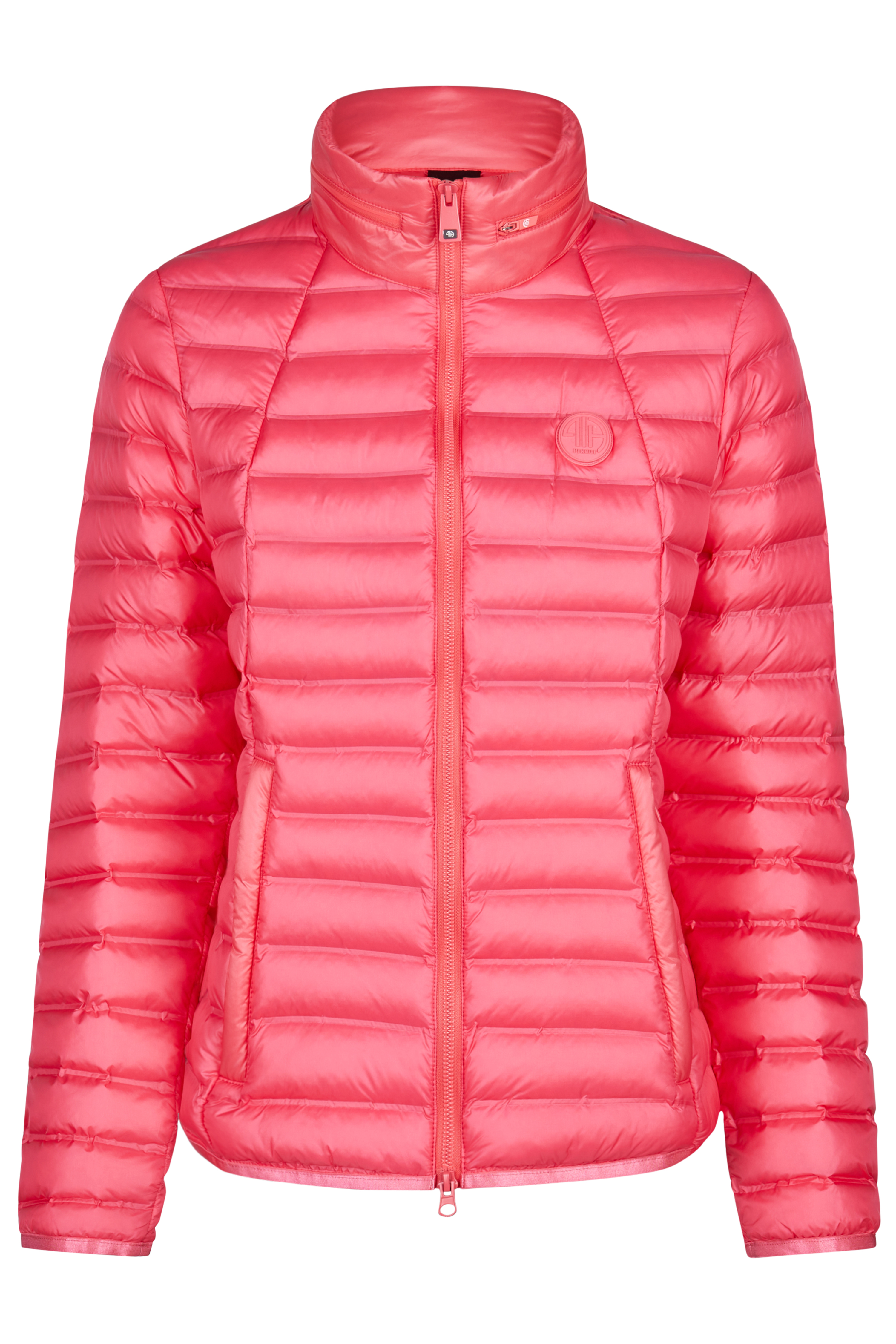 Jacke Damen Athleisure Quilted in raspberry pink