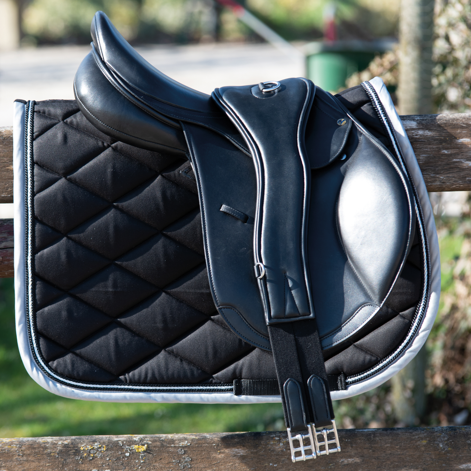 Sattelgurt Turin Long D, elastisch