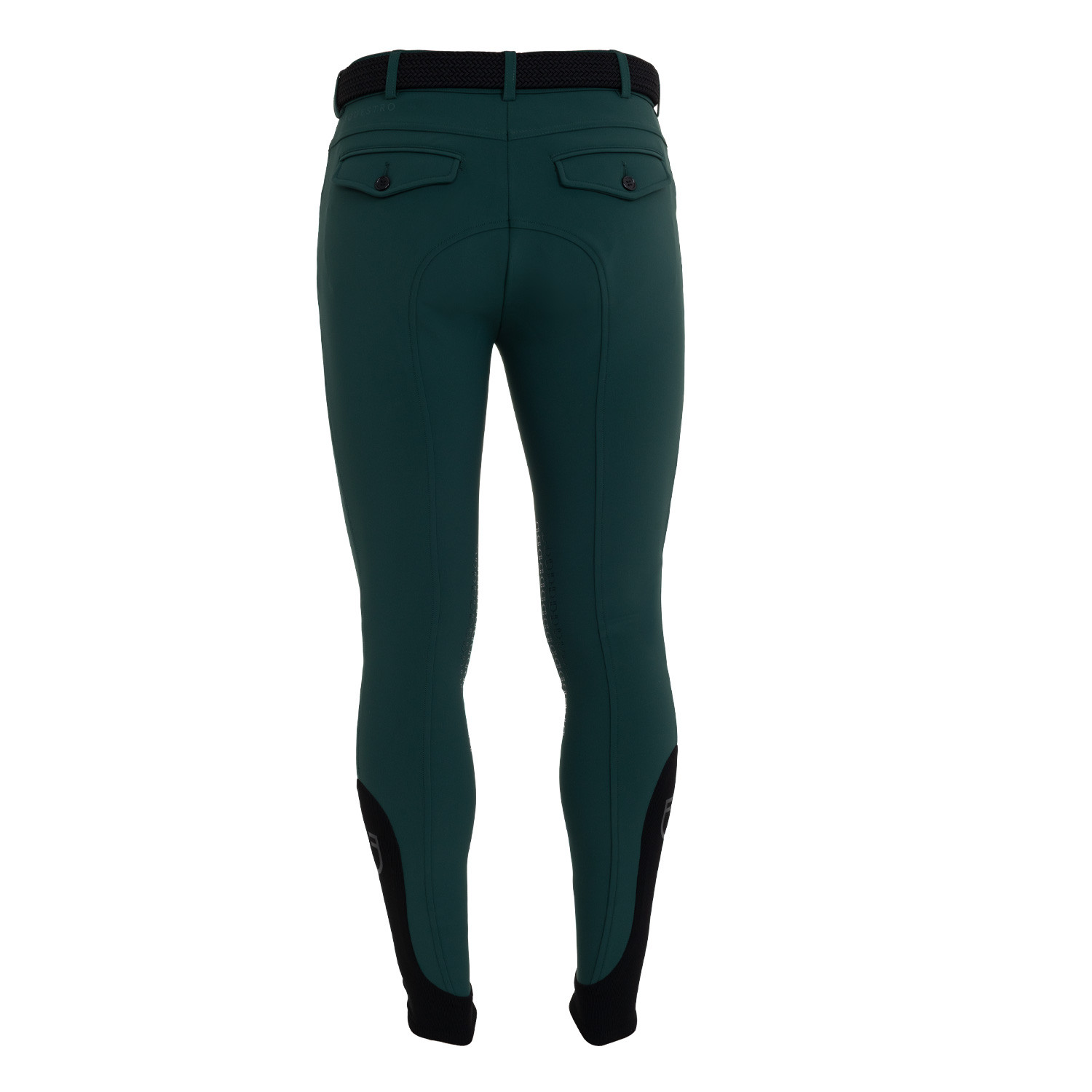 Herren-Reithose Slim Fit mit Kniebesatz