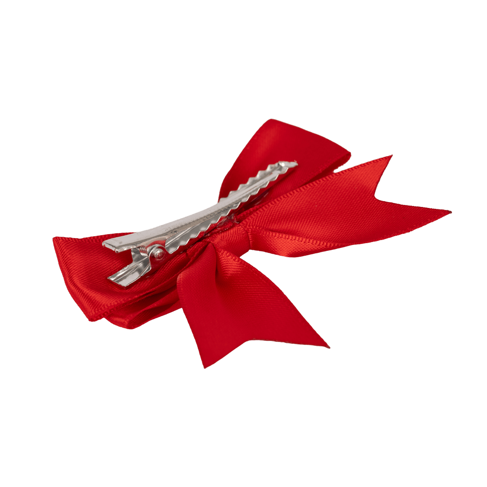 Rotes Band mit Clip