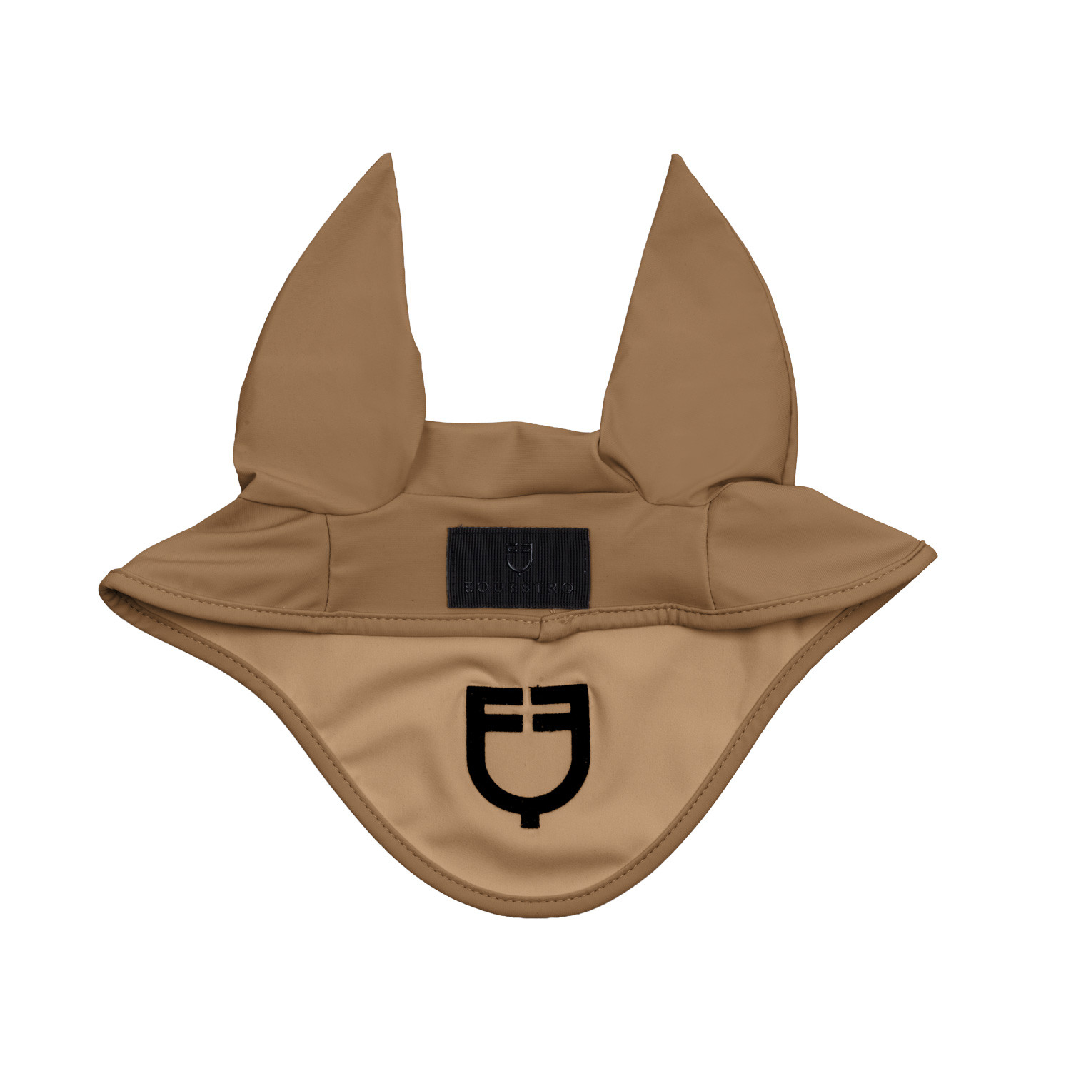 Fliegenhaube aus Funktionsgewebe mit kontrastierendem Logo