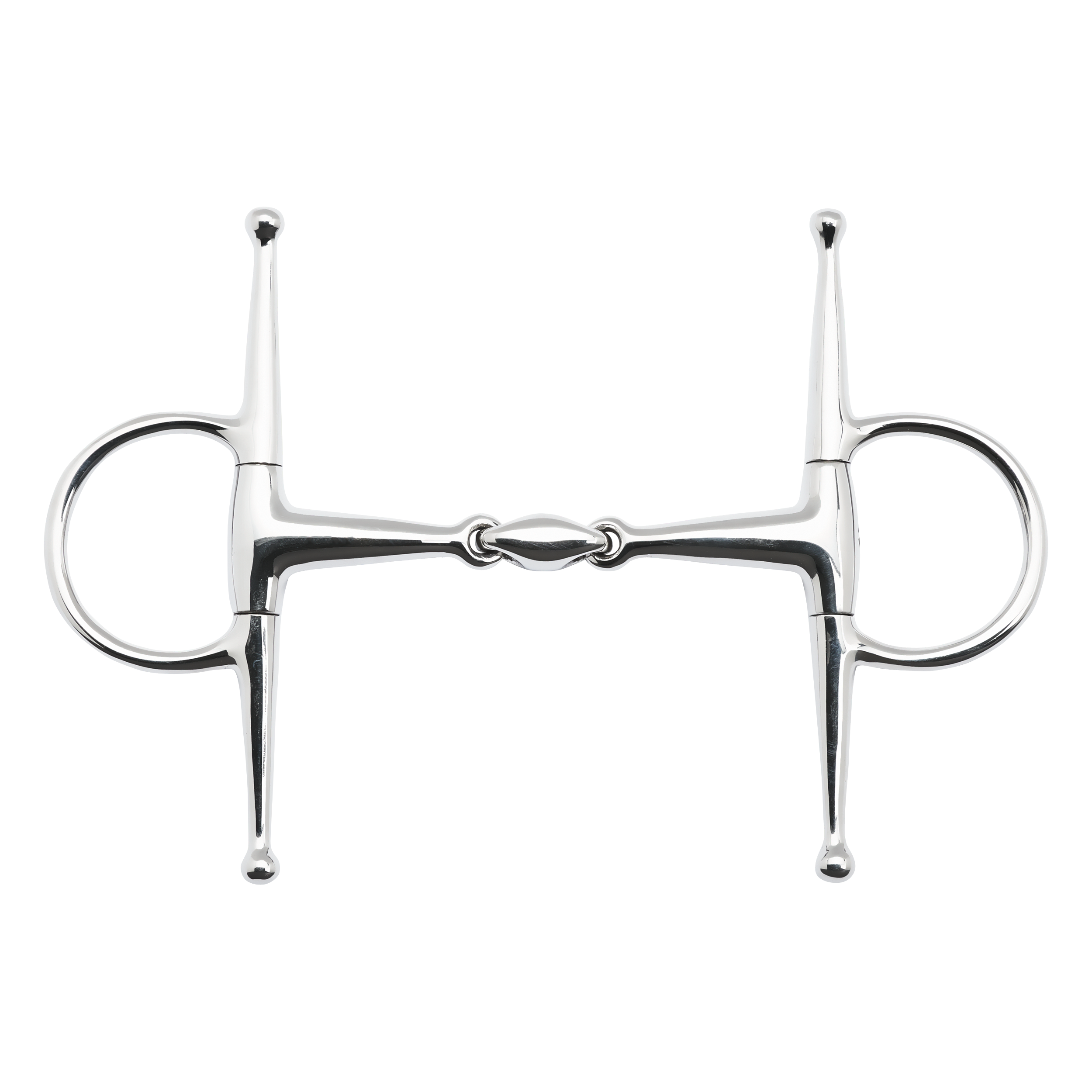 Schenkeltrense acier inox, 16 mm, double brisure