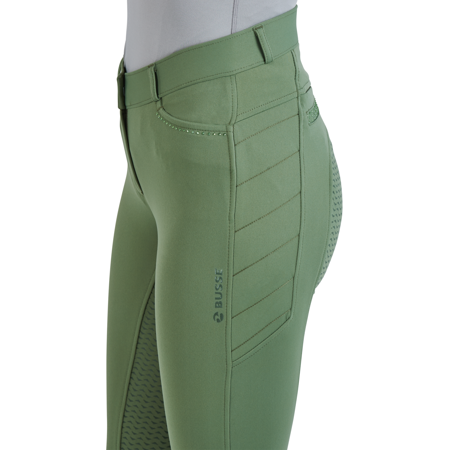 Reithose Damen Senja Winter mit Vollgrip