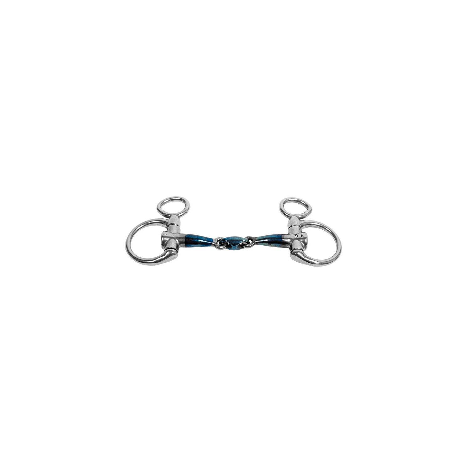 Sweet Iron pony aufziehbares Backenstück eliptical-12 in blau