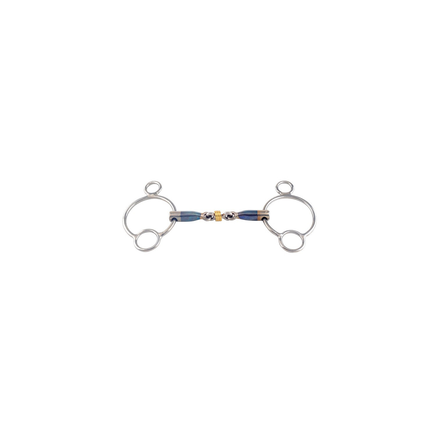 Sweet Iron 2,5 Ring Messing Ring-16 in blau
