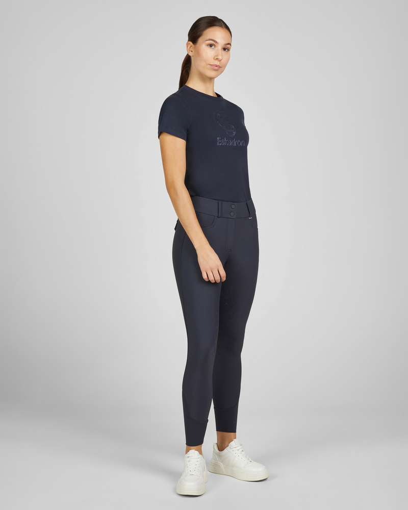 Reithose Damen Classic Sports Vollgrip