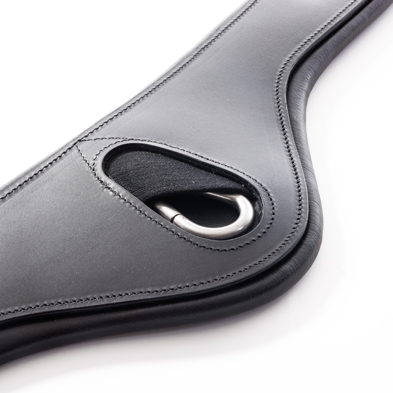 Sangle longue cuir huilé "Atlas" avec élastique
