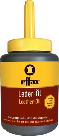 Leather oil with brush, 475 ml