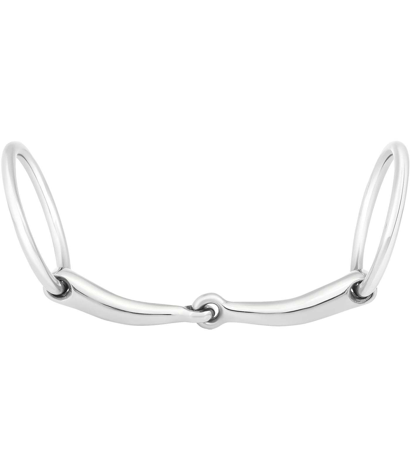Mors de filet pour poney, brisure simple