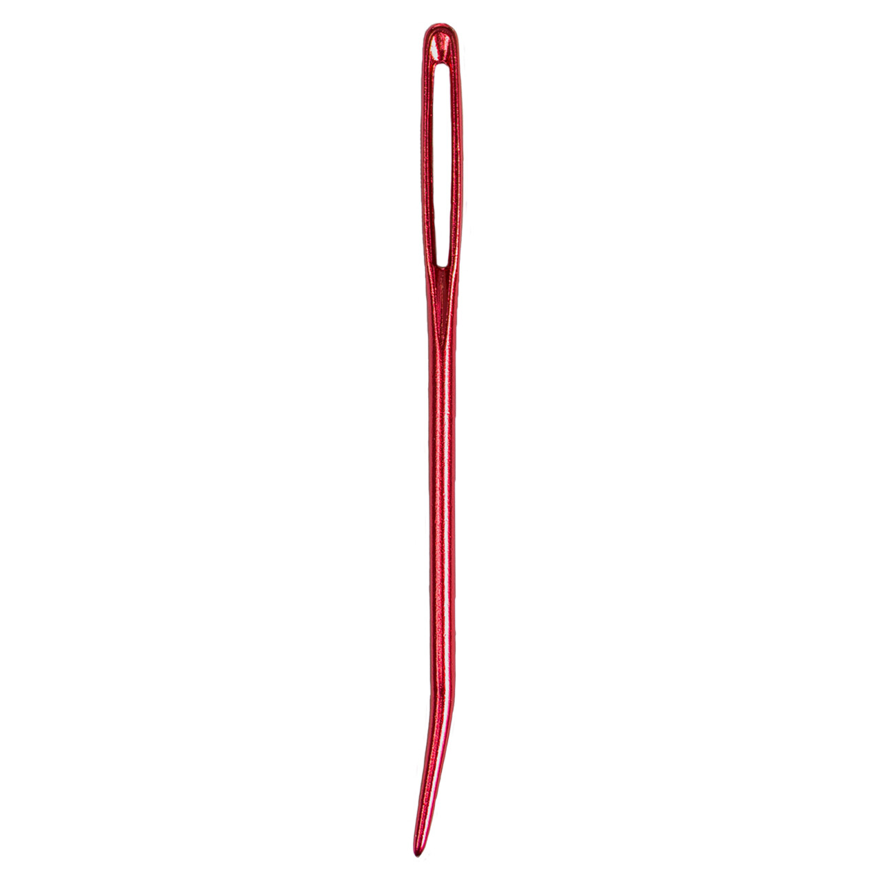 Interlacing needle coloured