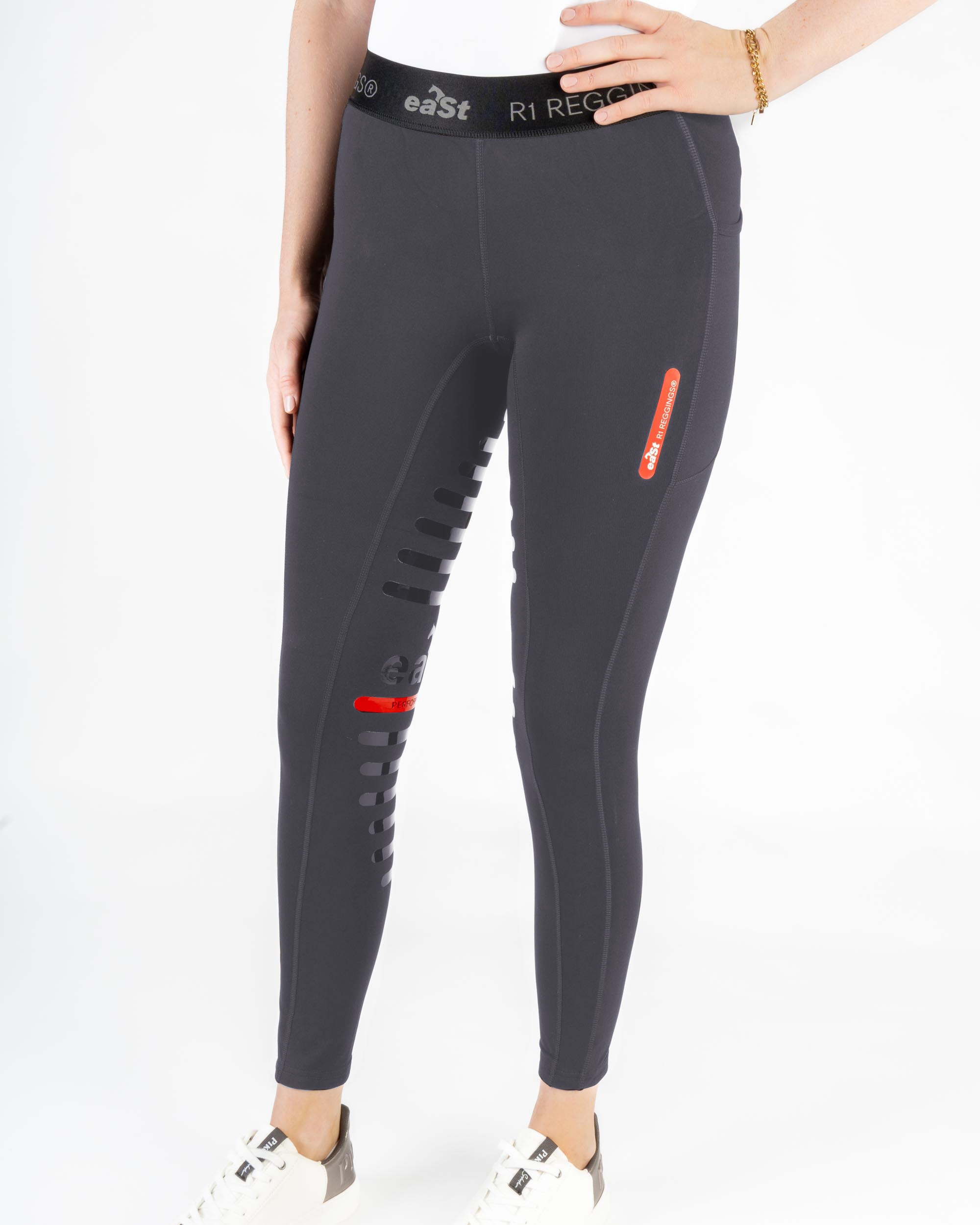 Ladies riding leggings Reggings® R1 Dressage with full grip