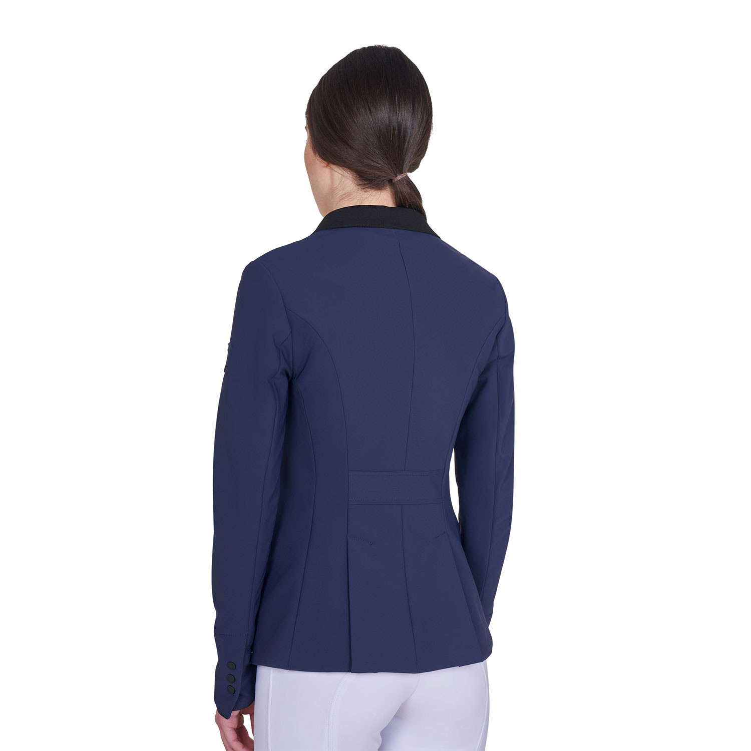 Damen-Turnierjacket mit Reißverschluss und Knöpfen