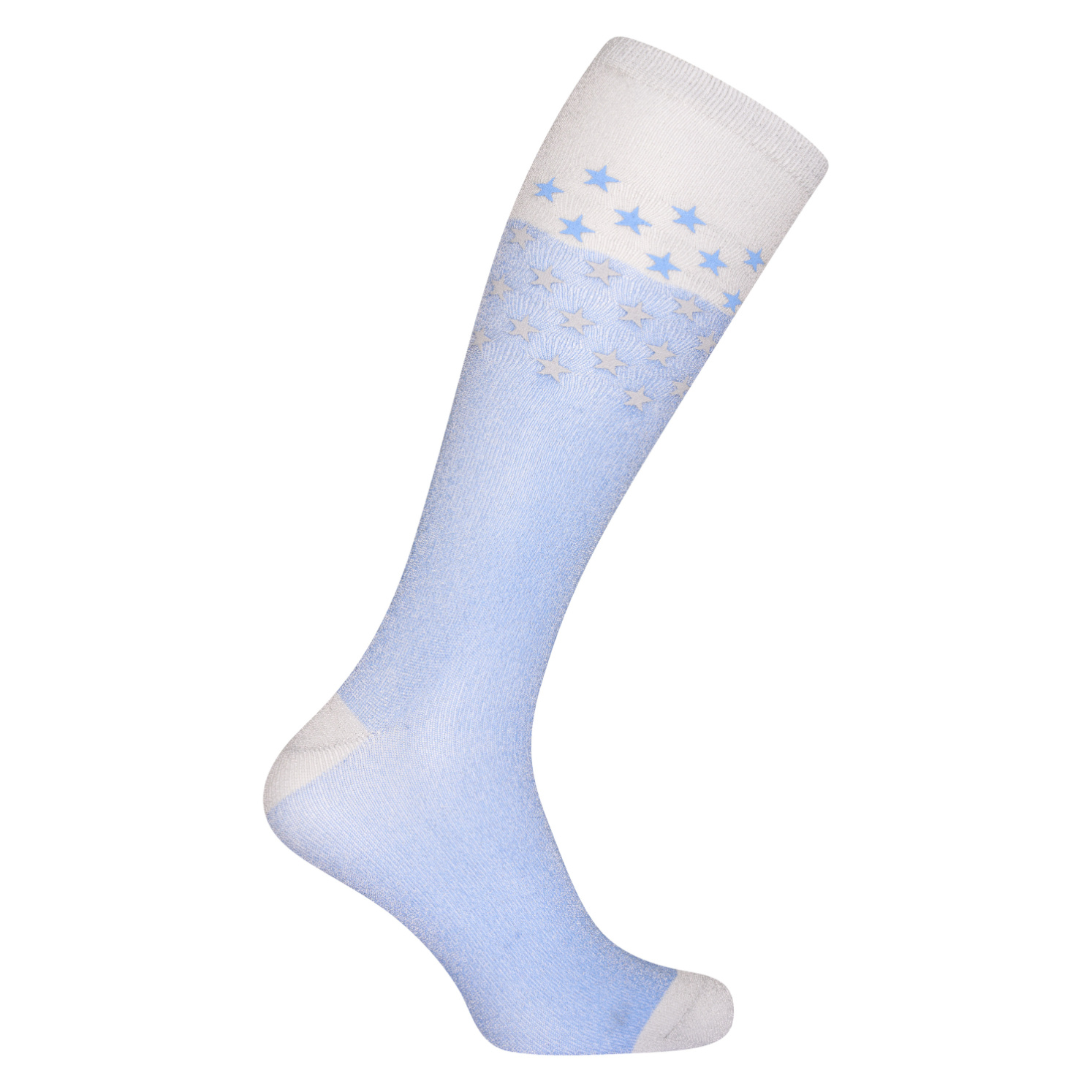 Socken Glitter Star