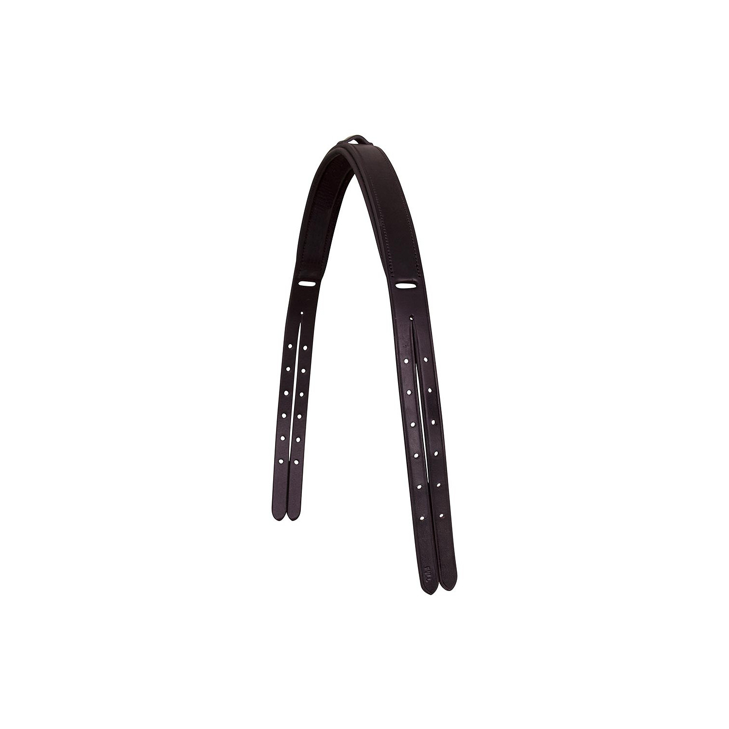 Genickstück Strap over Crown in schwarz