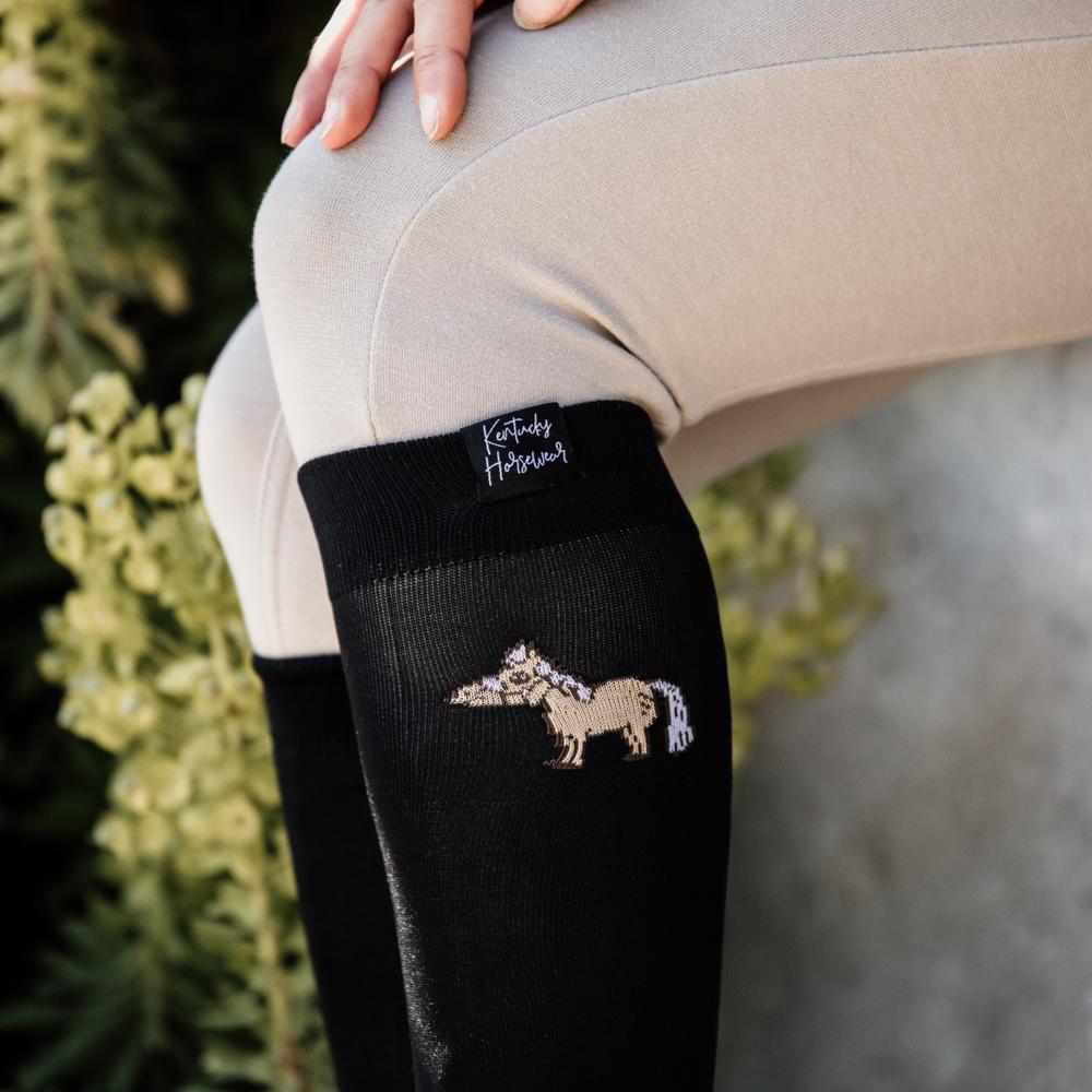 Sammy riding socks