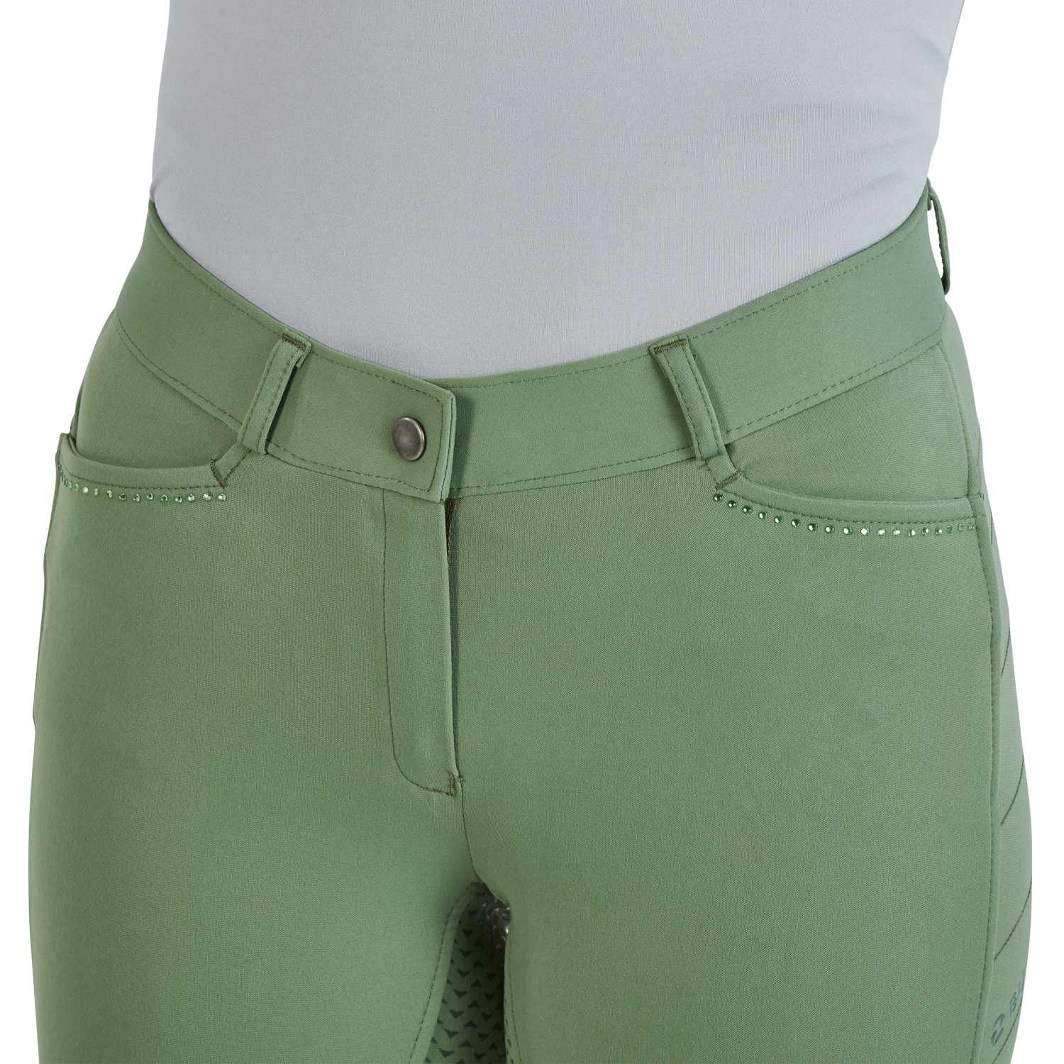 Reithose Damen Senja Winter mit Vollgrip