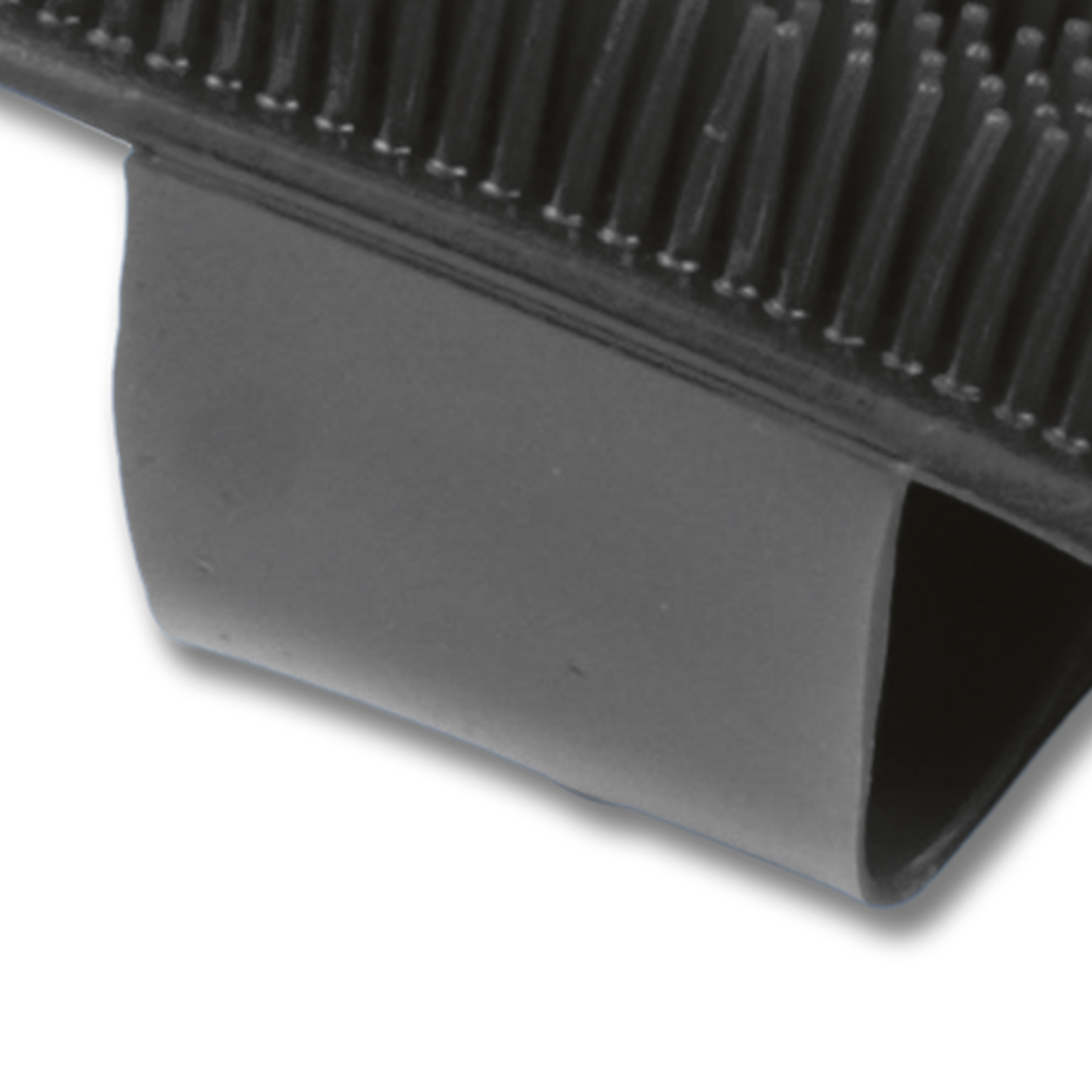 Plastik-Nadelstriegel, schwarz