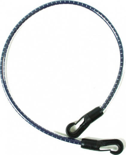 Crupper, elasticated in black