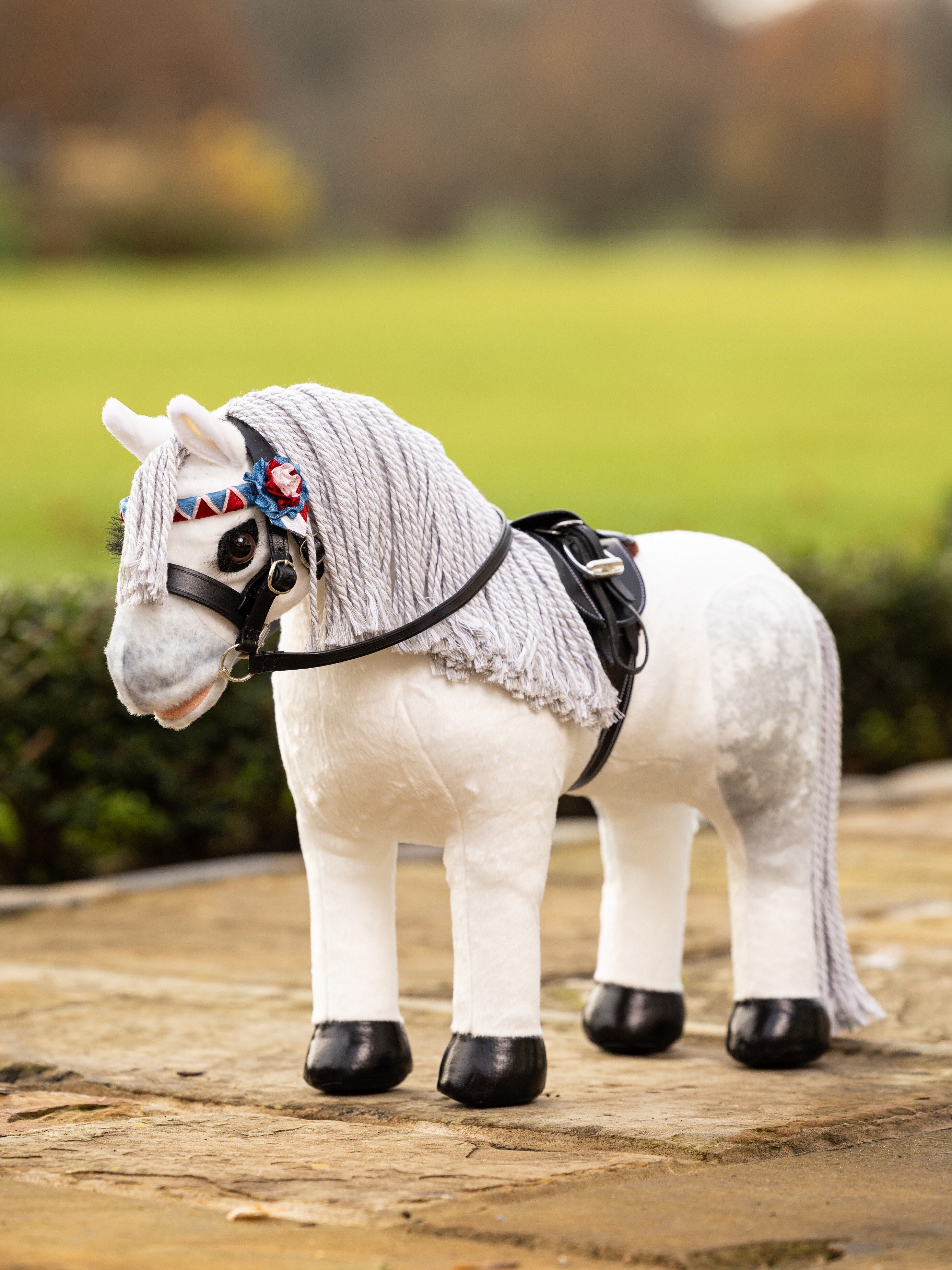 Toy Pony Hunter Turniersatteldecke Braun