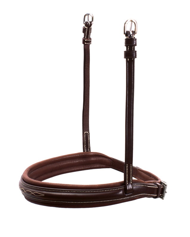 Reithalfter Montreal Select in royal oak/cream/silver